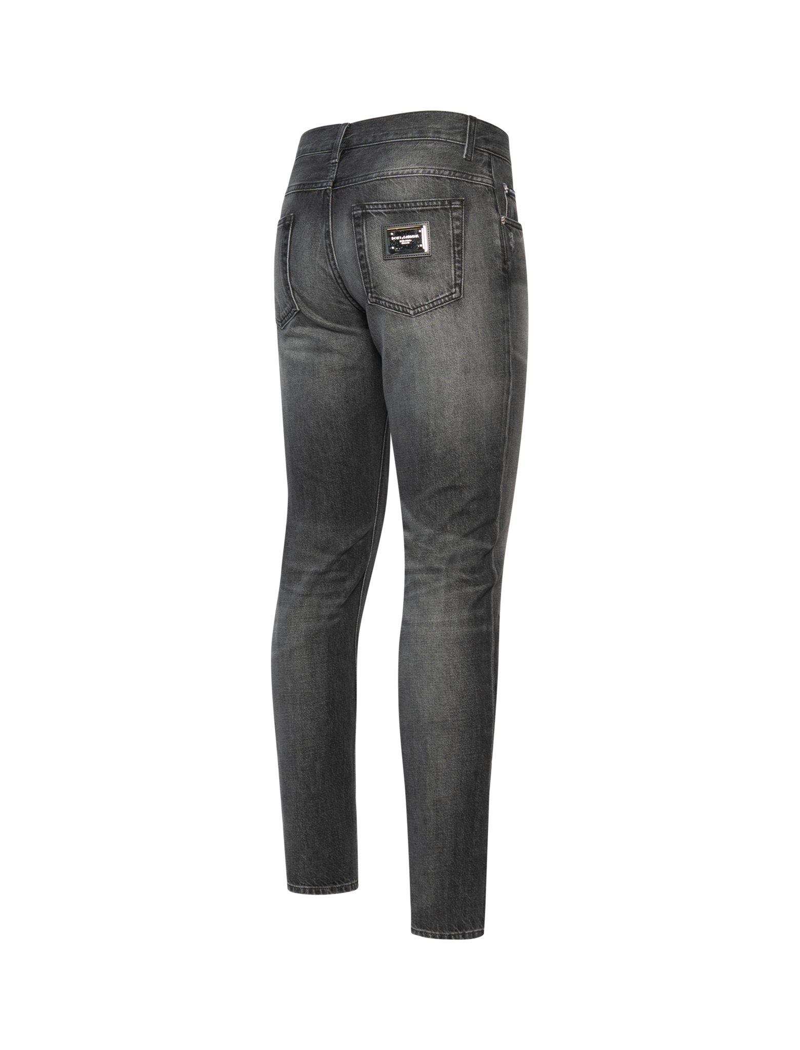 Regular fit plaque jeans