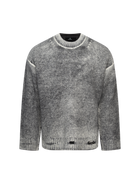 Reversible fade out knitwear