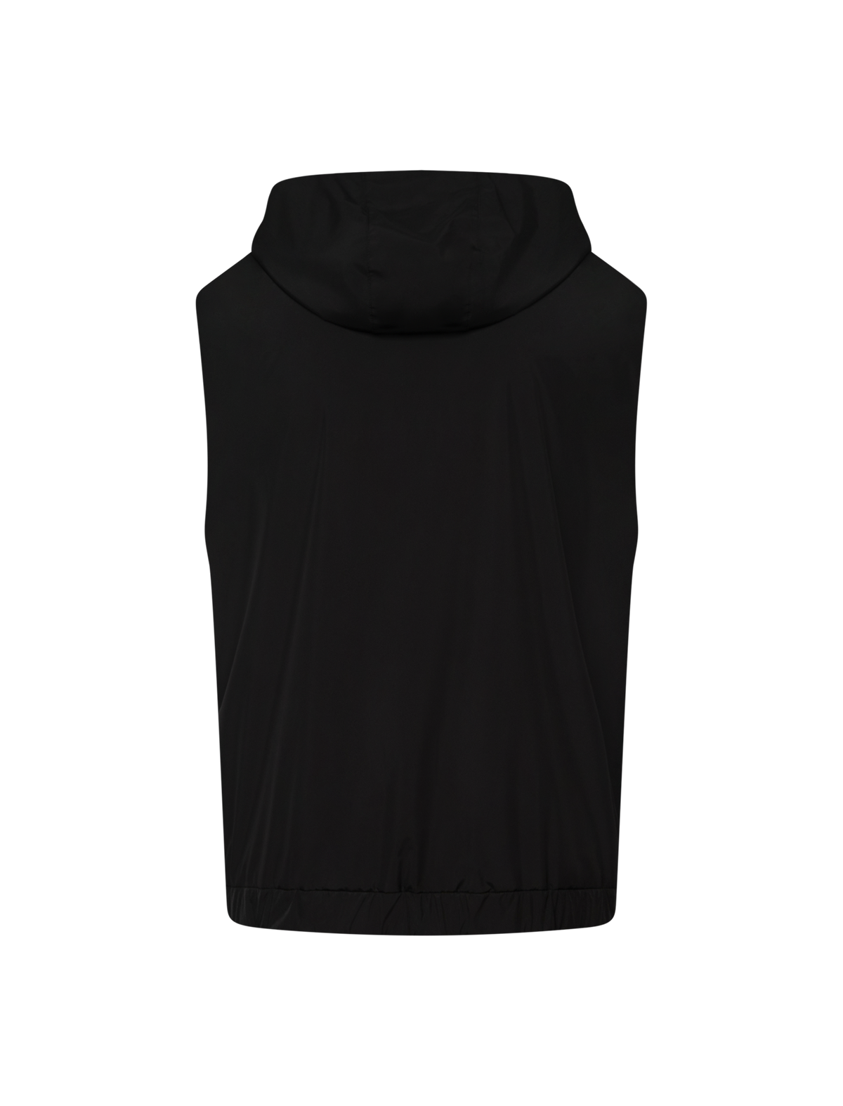 Reversible hooded bodywarmer