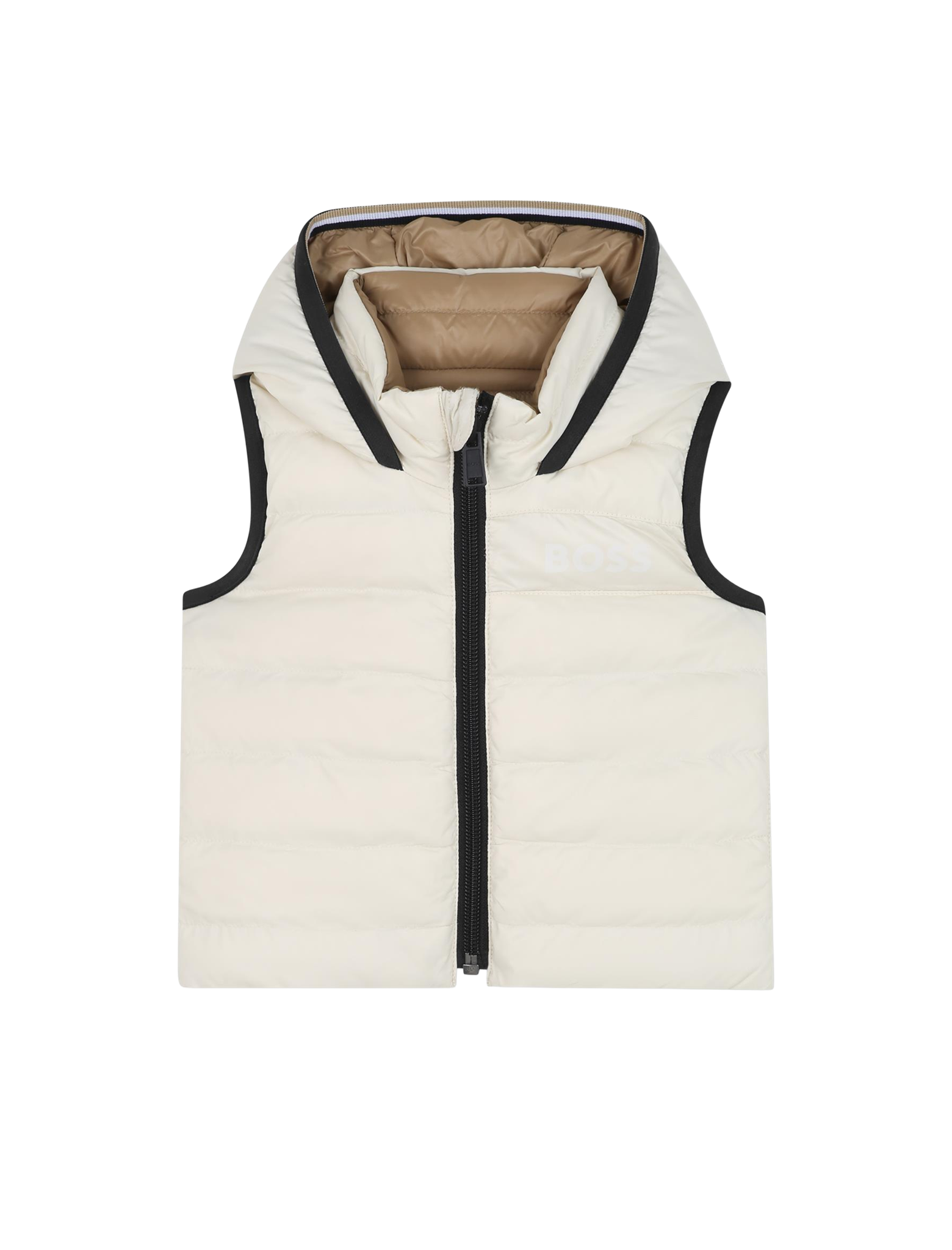 Reversible padded bodywarmer
