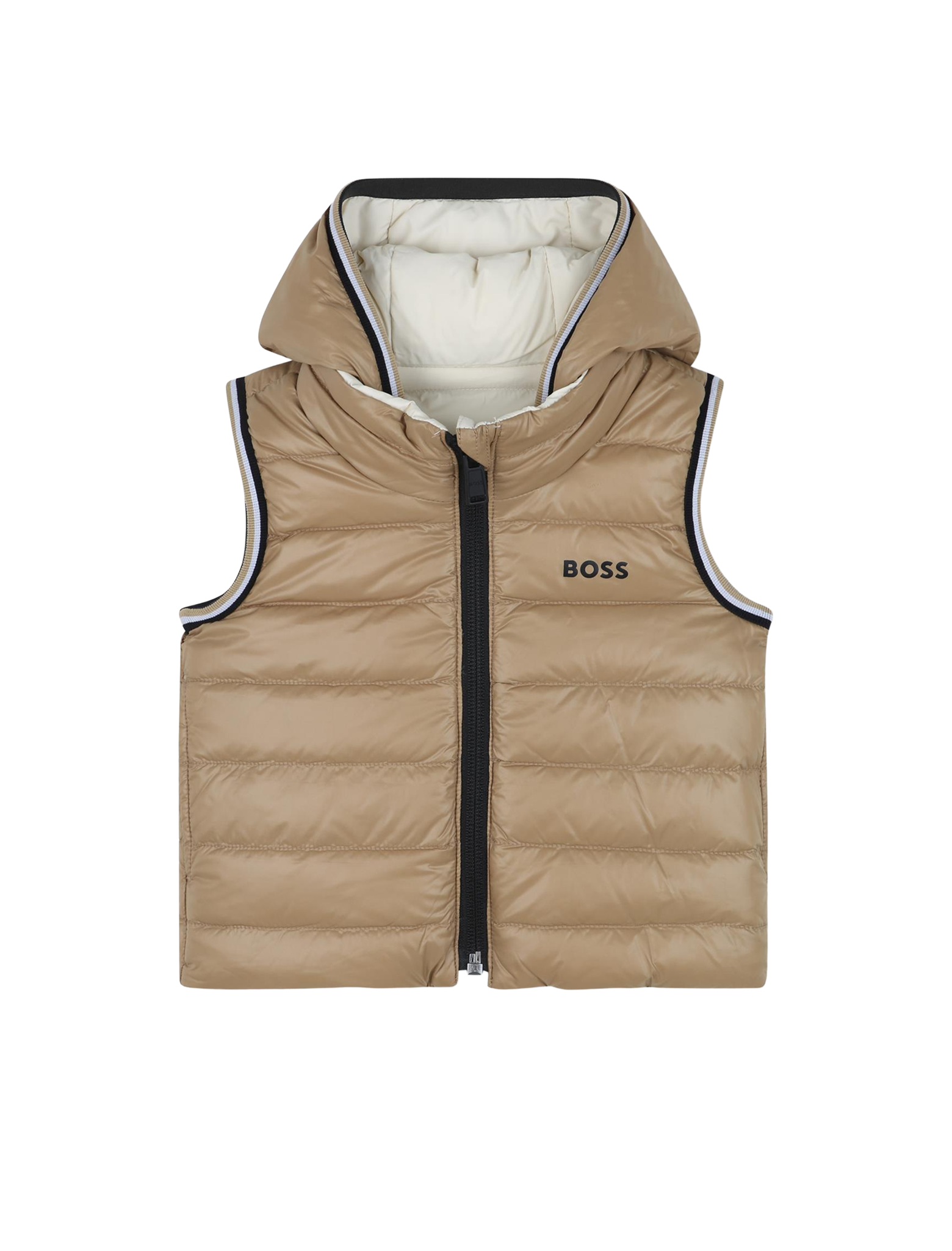 Reversible padded bodywarmer