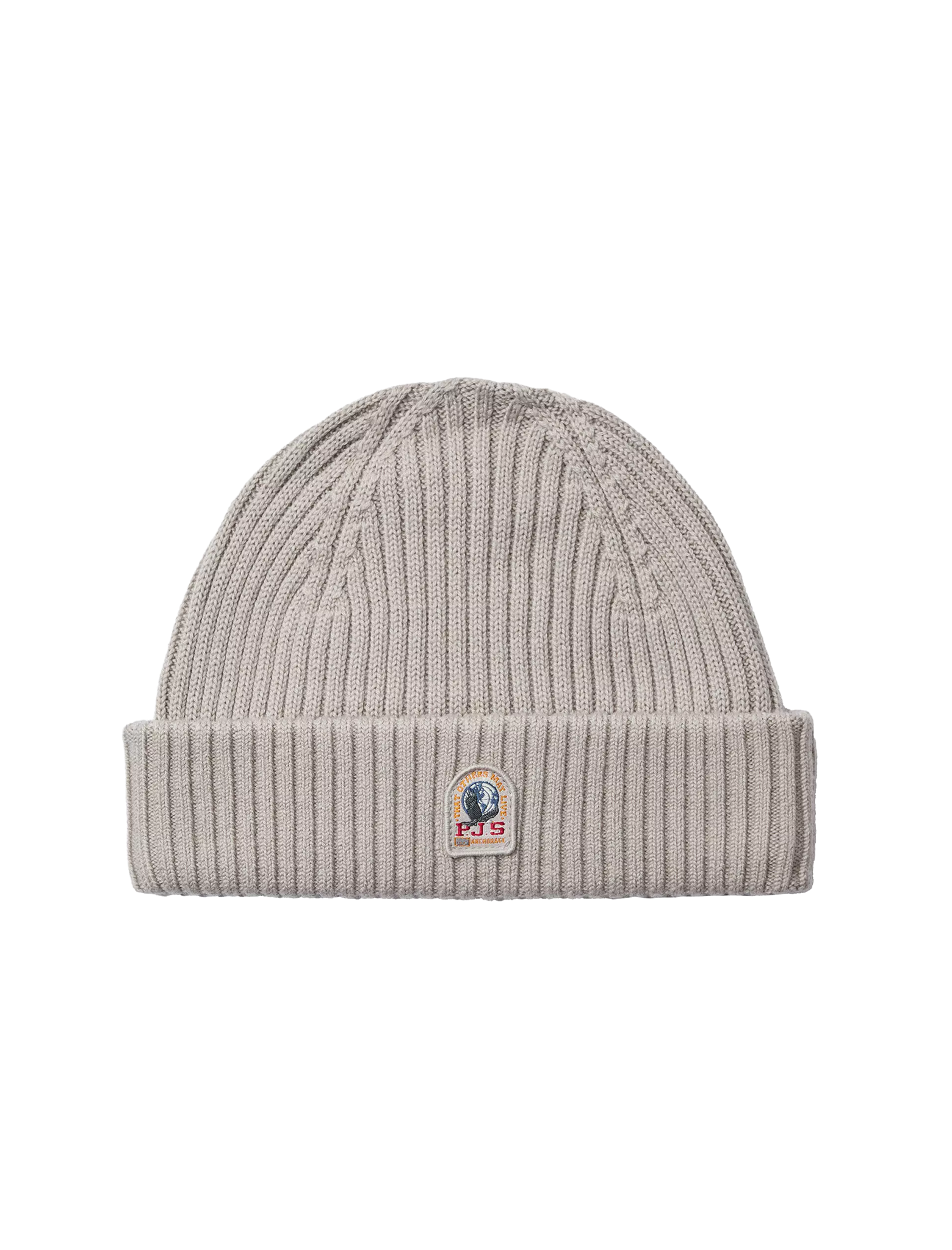 Rib knitted beanie hat