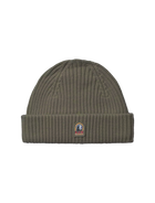 Rib knitted beanie hat