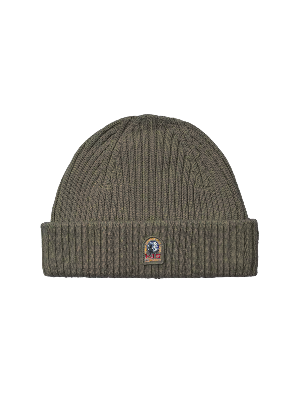 Rib knitted beanie hat