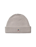 Rib knitted beanie hat