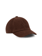 Ribbed logo cap