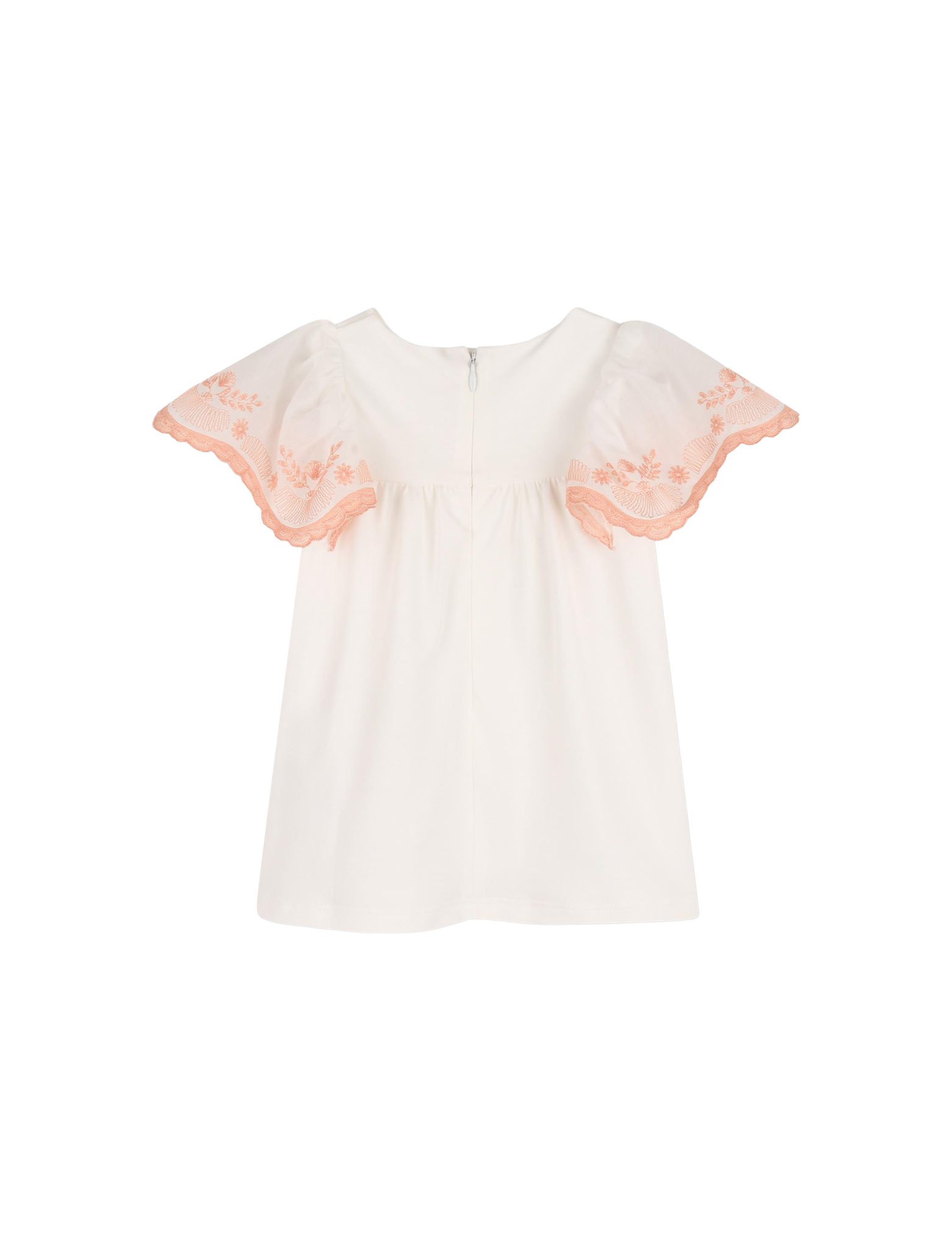 Ruffle short sleeve dress