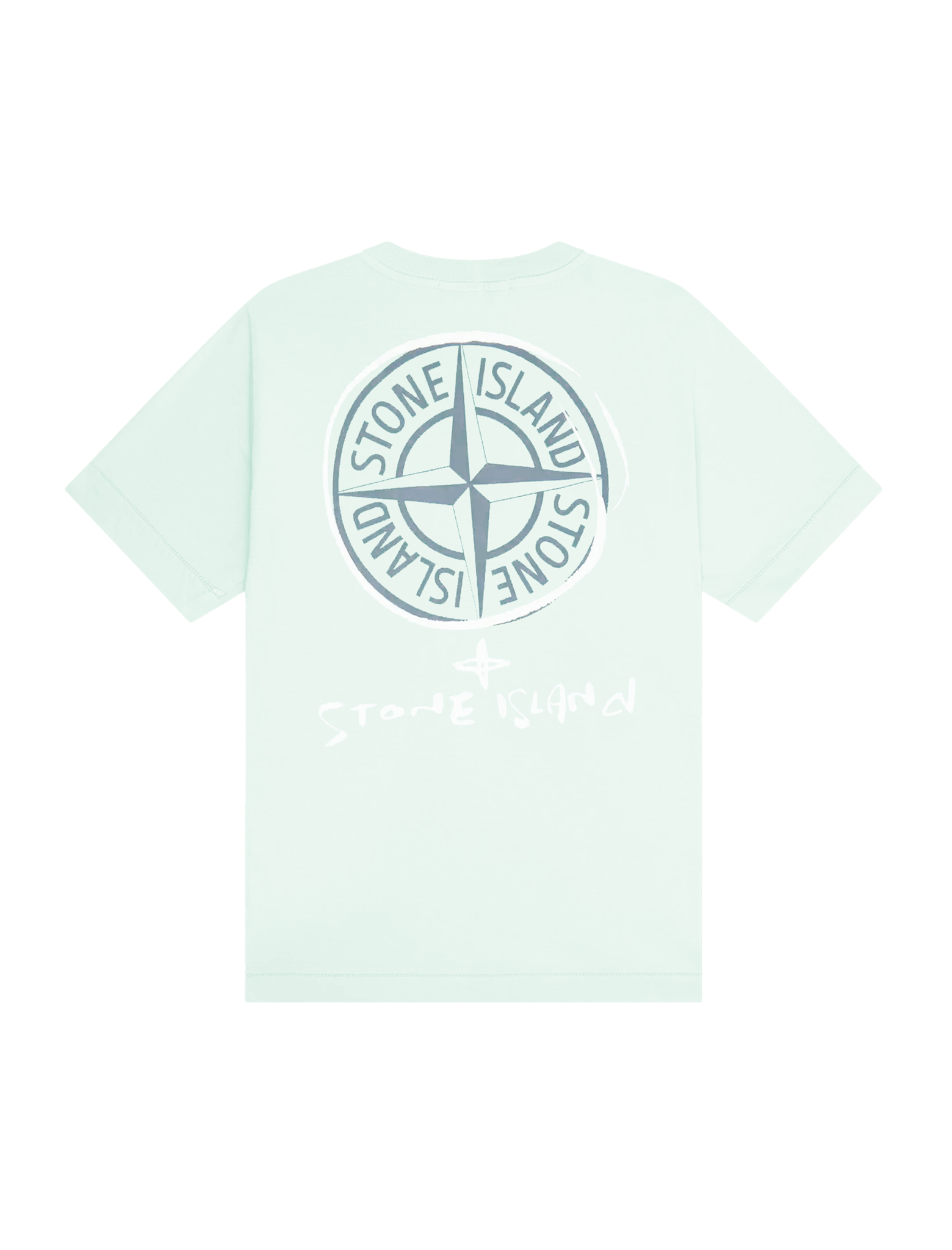 Scribble Compass print t-shirt