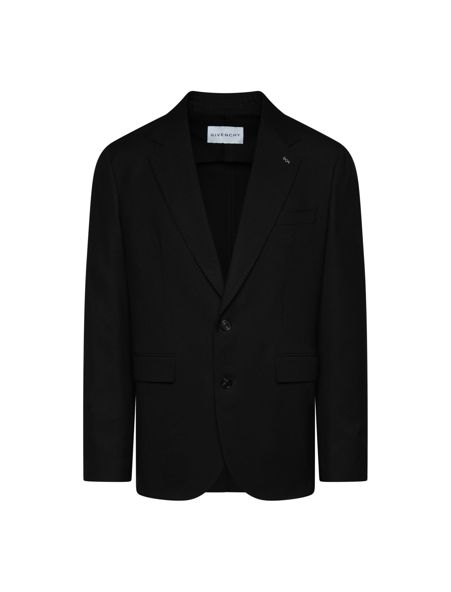 Single breasted wool jacket