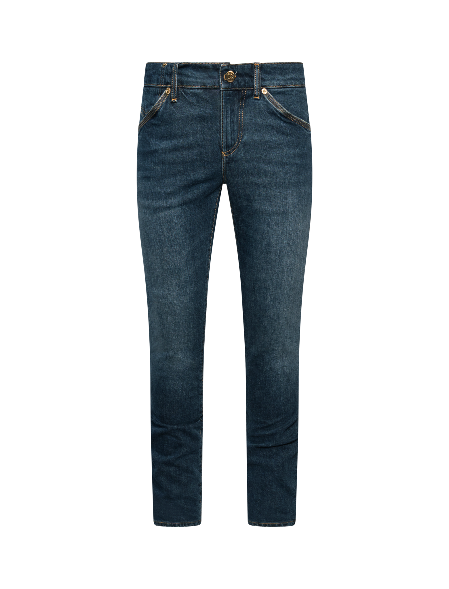 Skinny fit plaque jeans