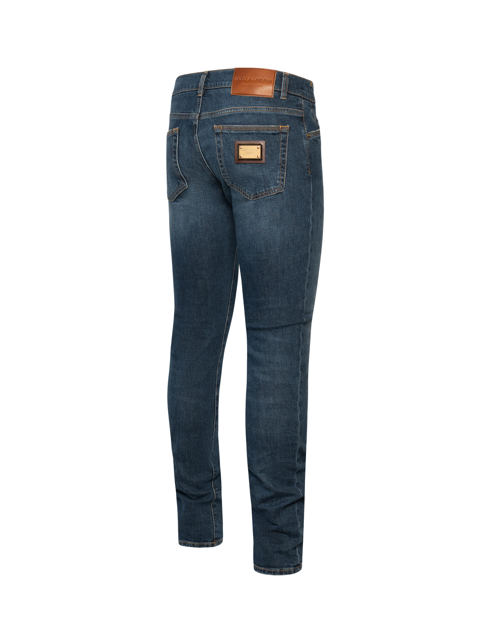 Skinny fit plaque jeans