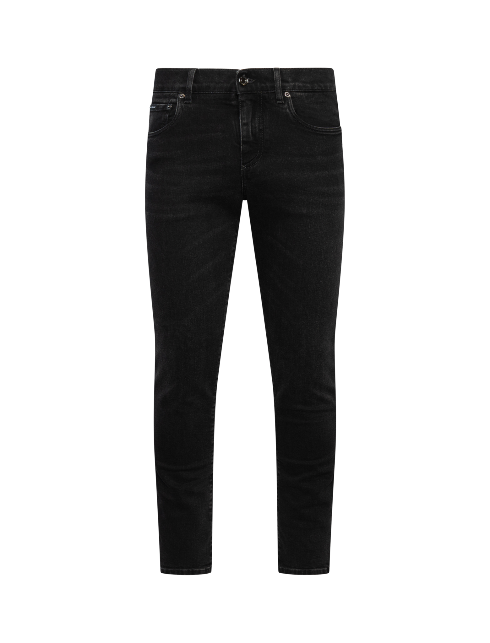 Slim fit embroidery logo jeans
