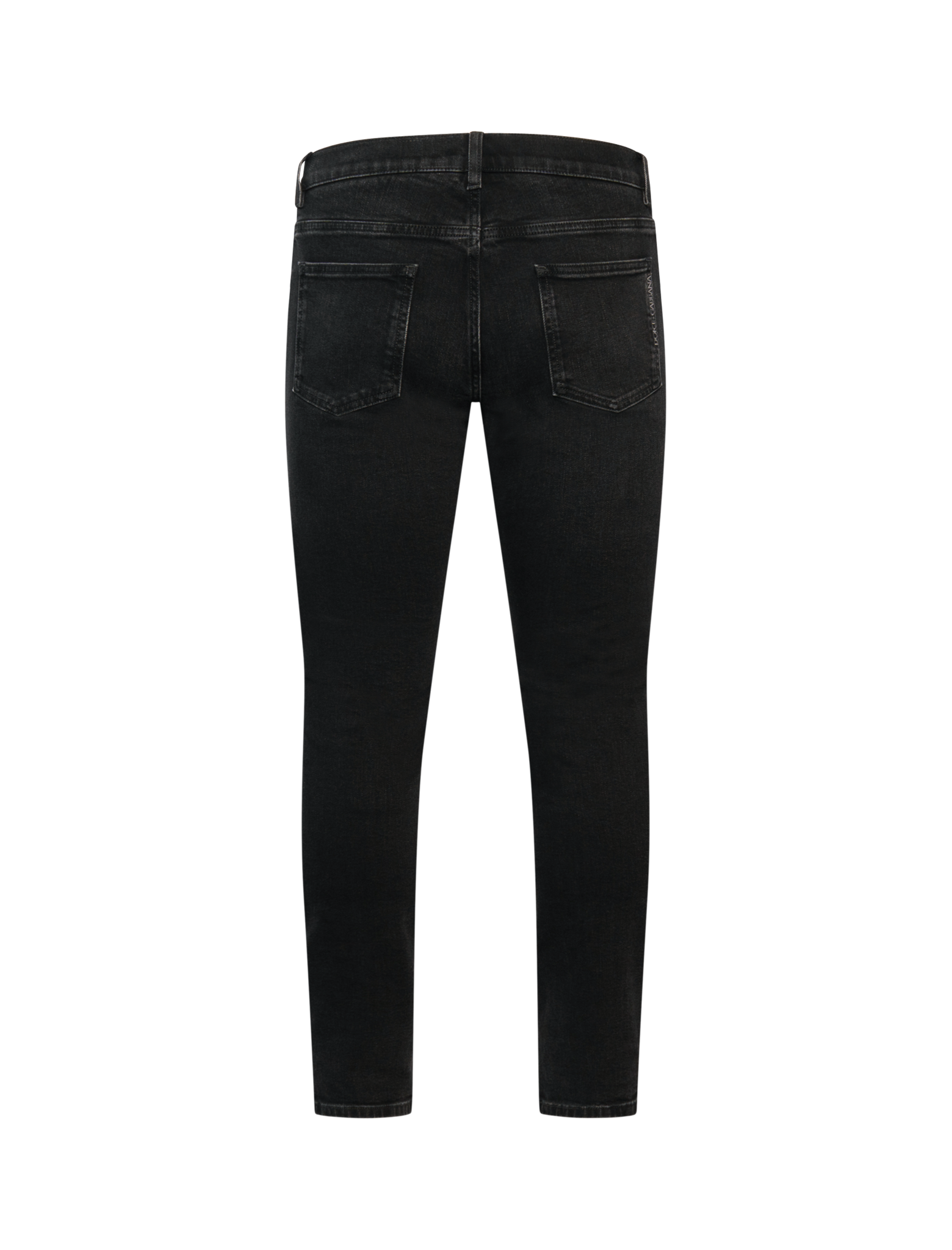 Slim fit embroidery logo jeans