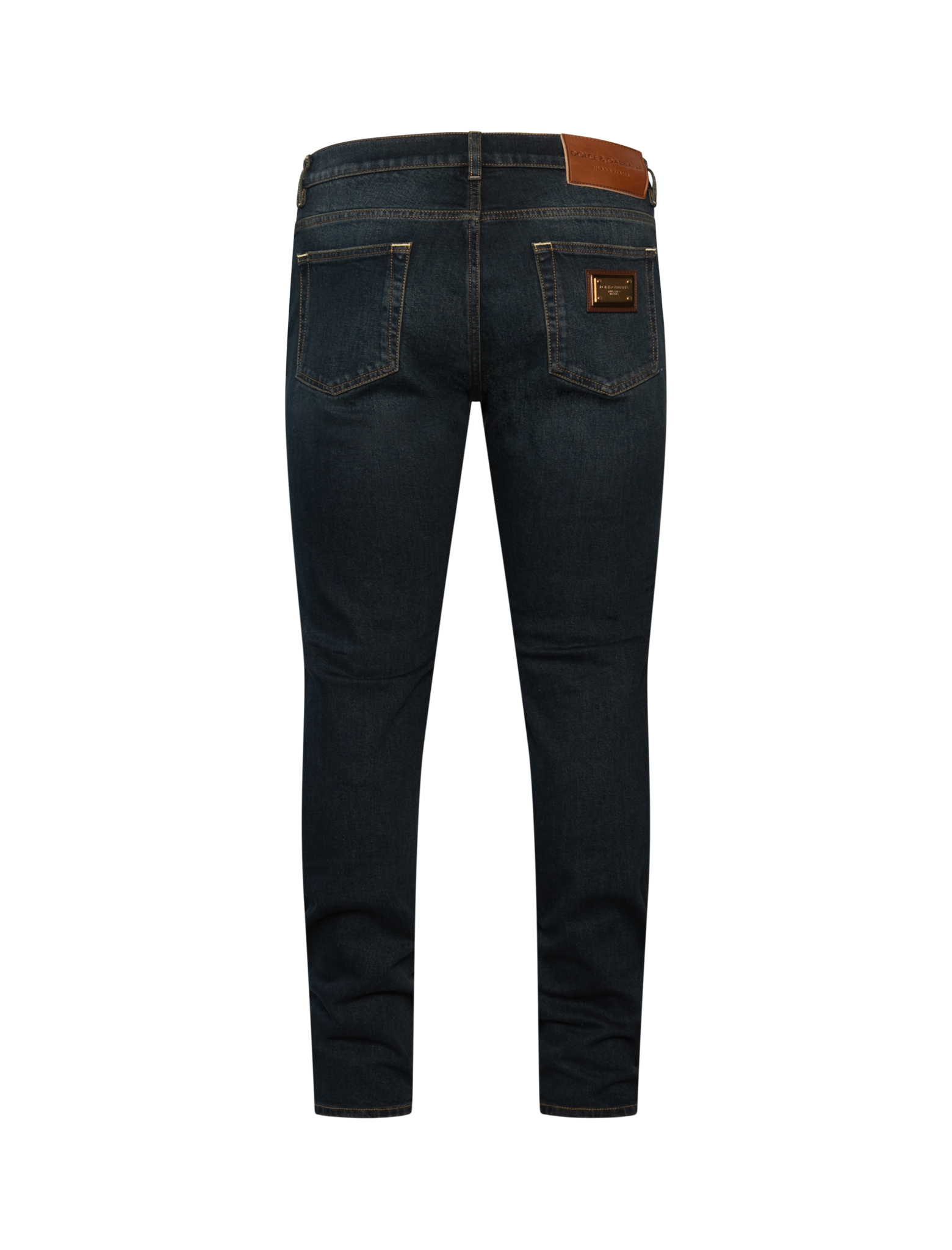 Slim fit plaque jeans