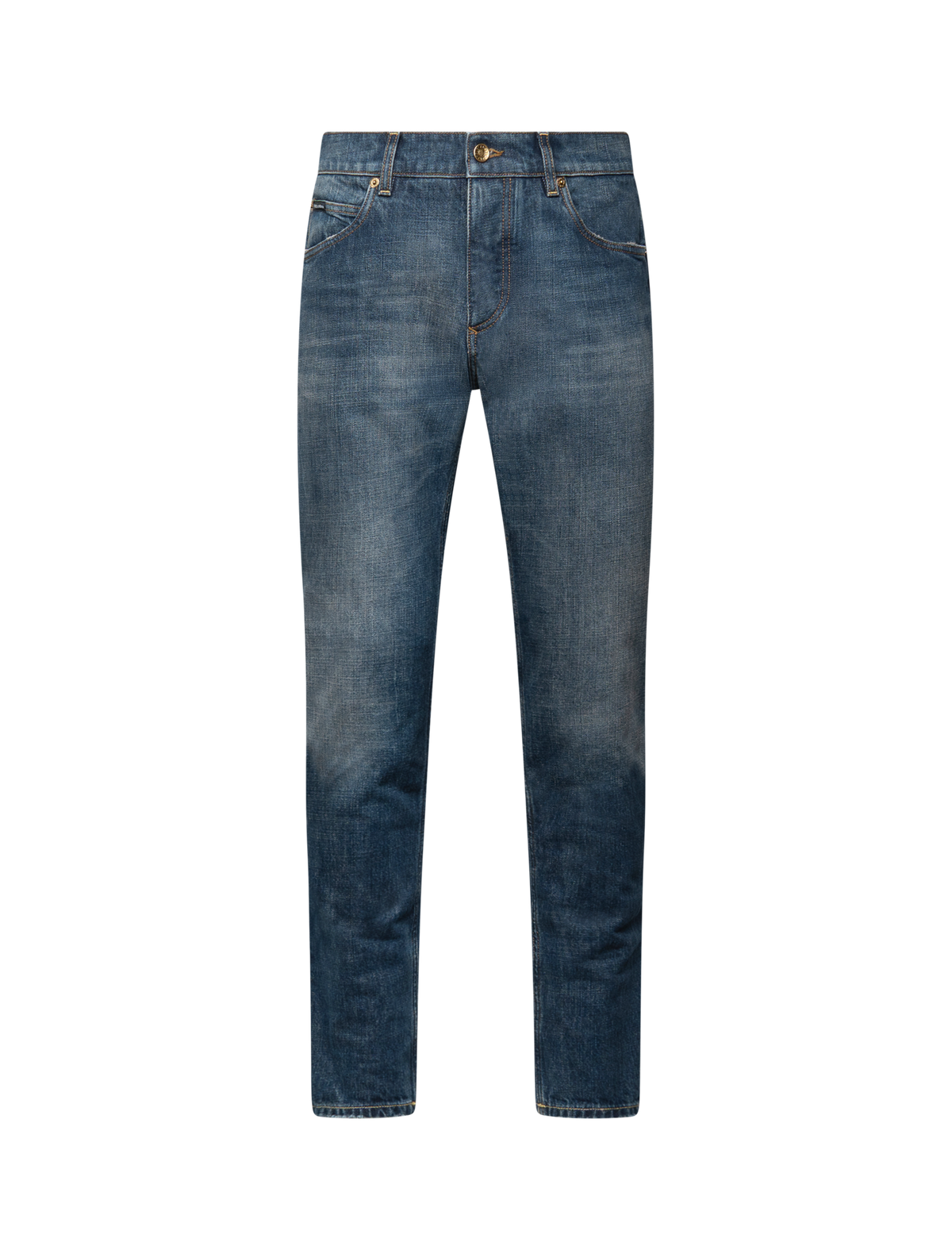 Slim fit plaque jeans