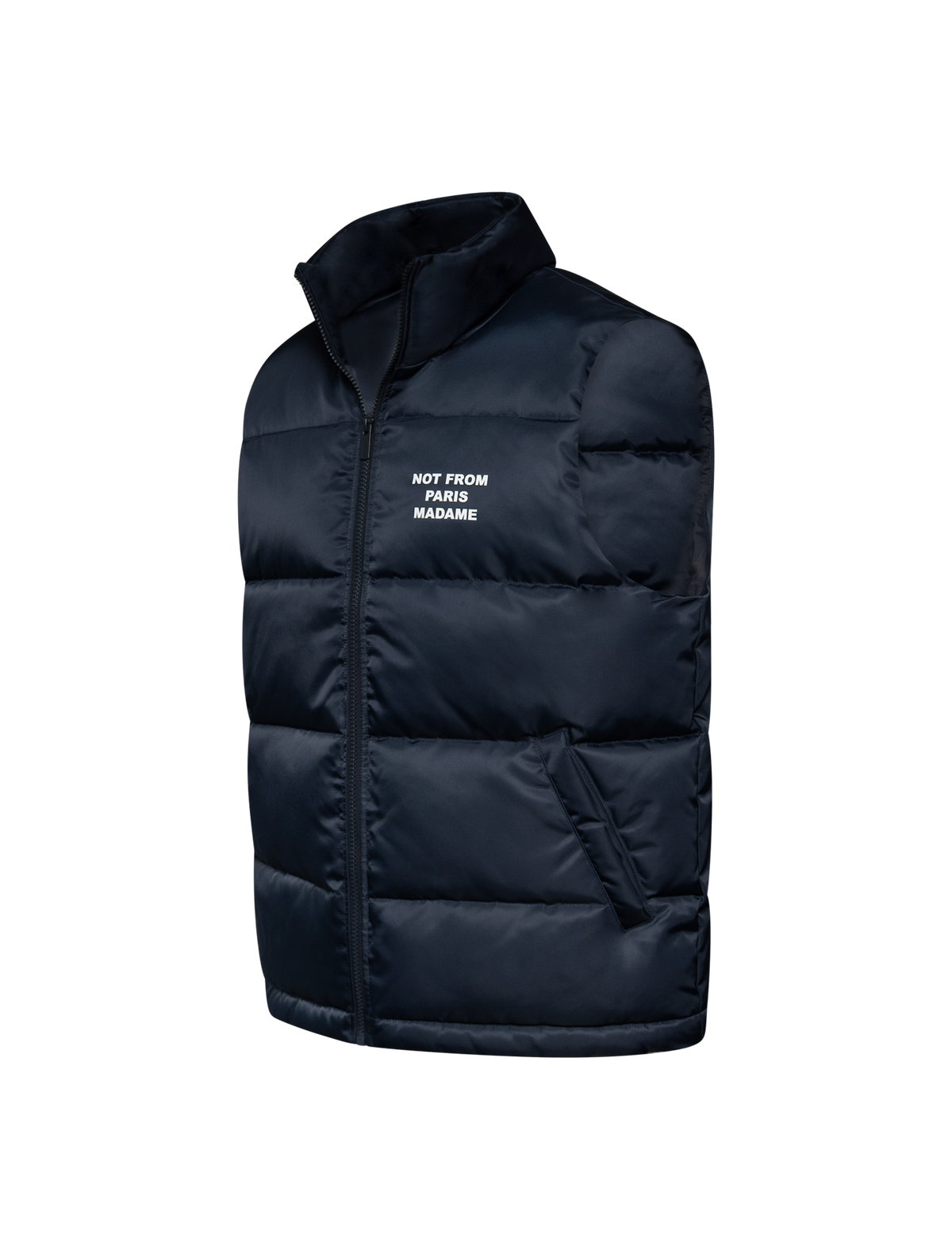 Slogan Down Bodywarmer