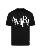 Staggered logo tee