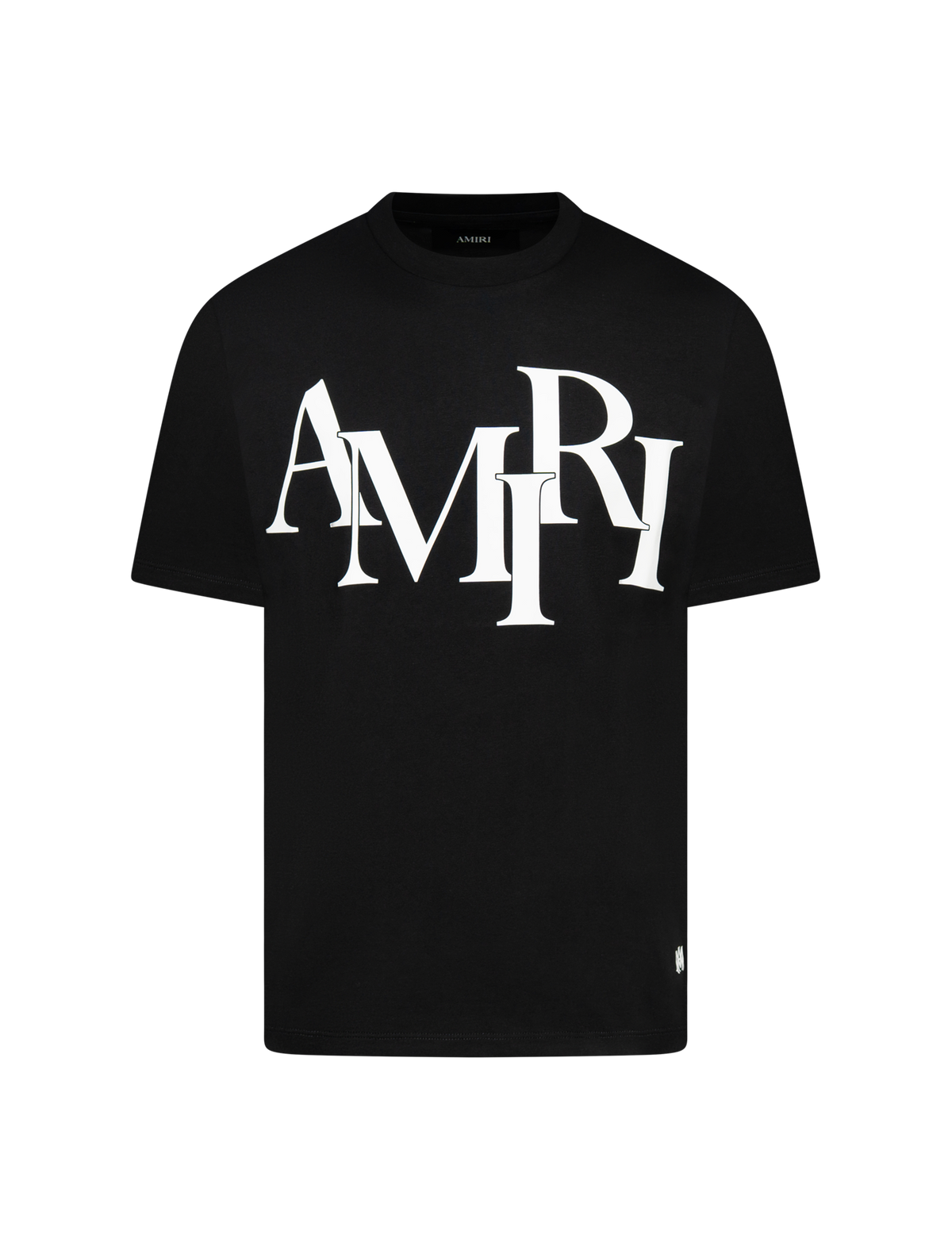 Staggered logo tee
