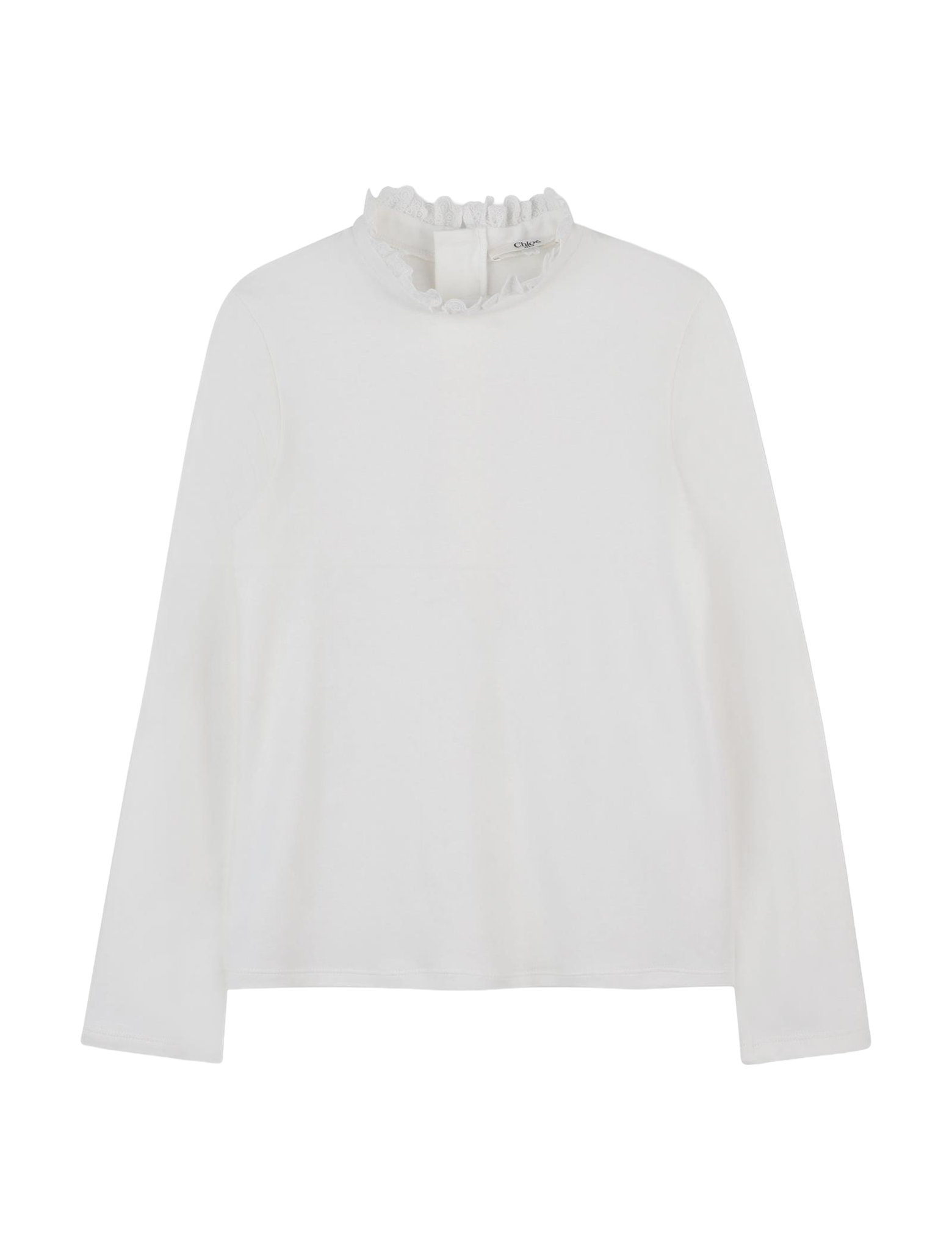 Stand-up neck longsleeve shirt