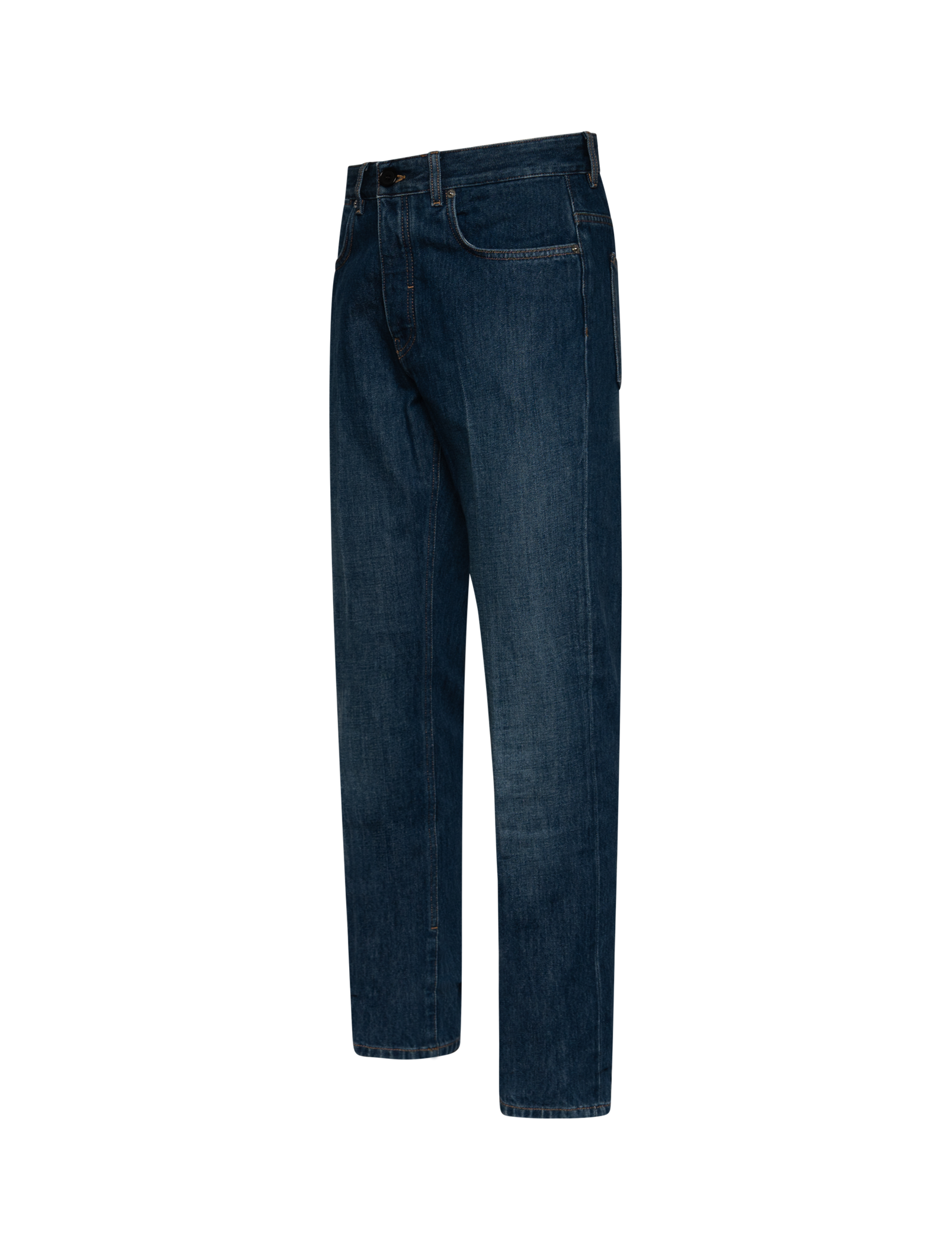 Straight fit washed jeans