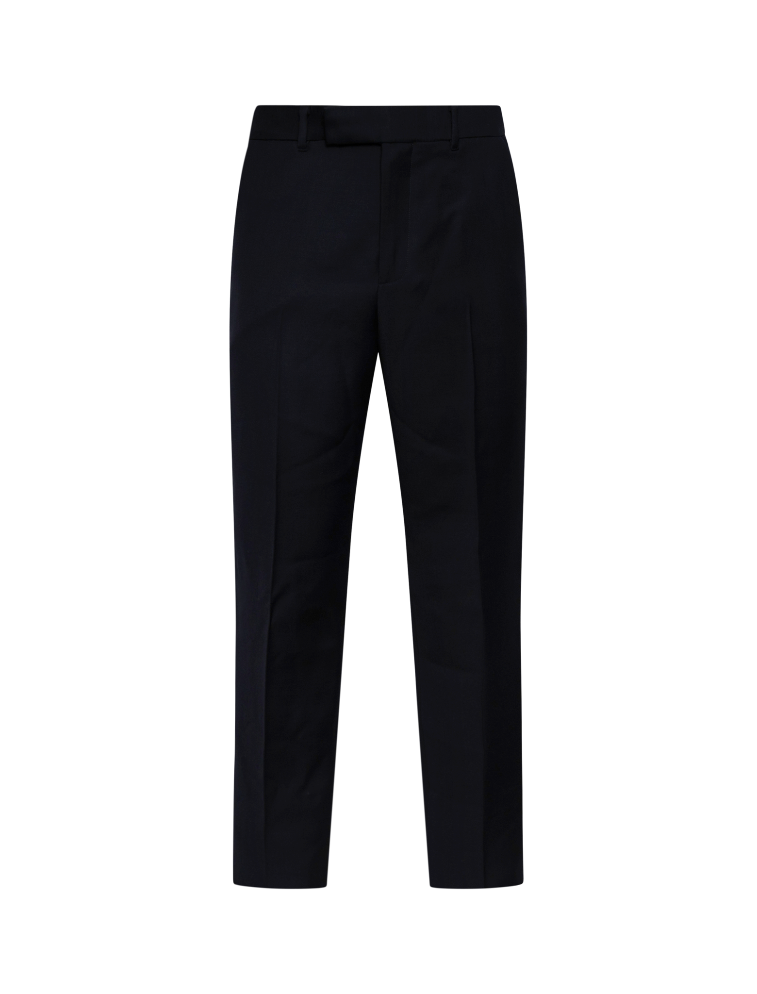 Straight tailored woolen pants