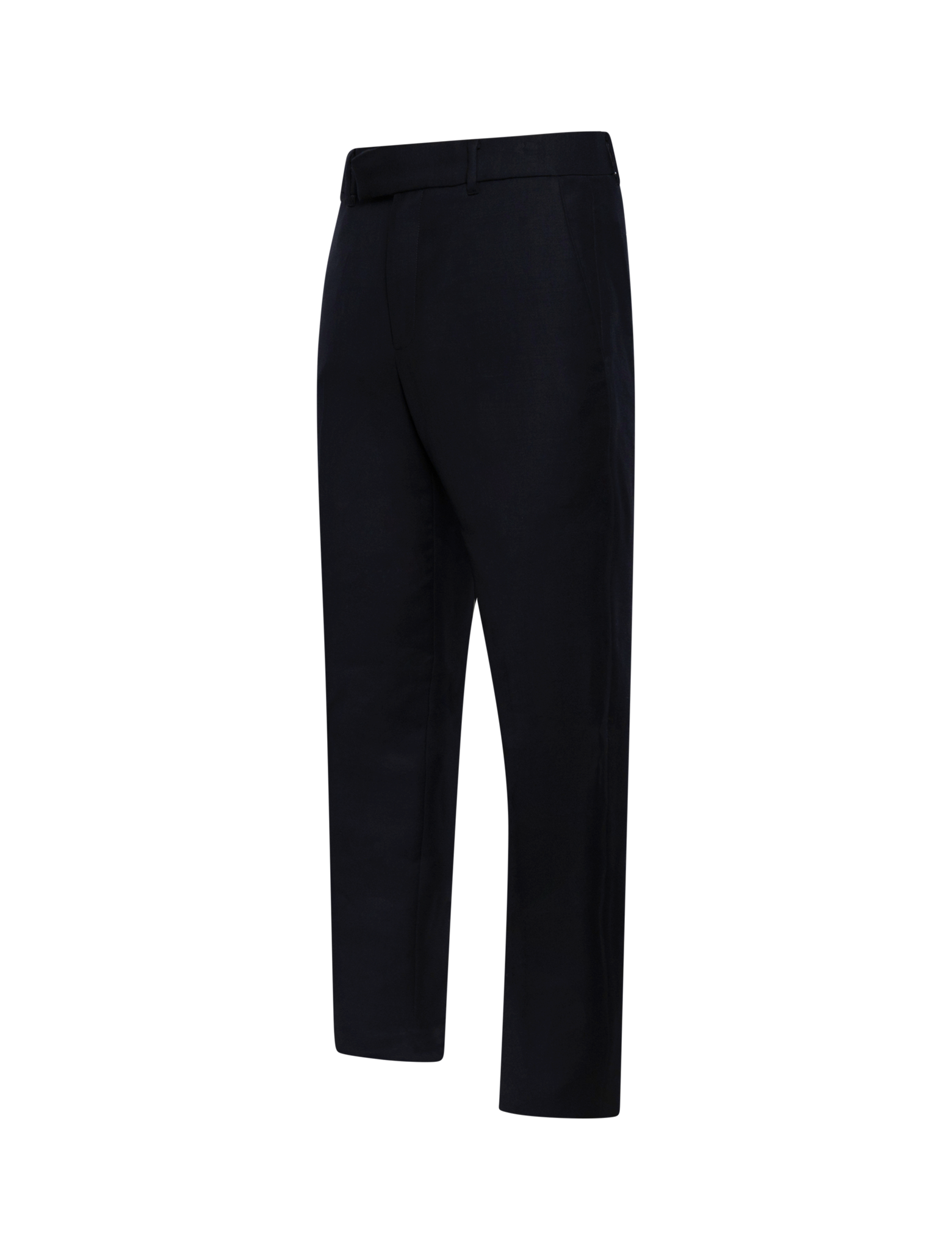 Straight tailored woolen pants