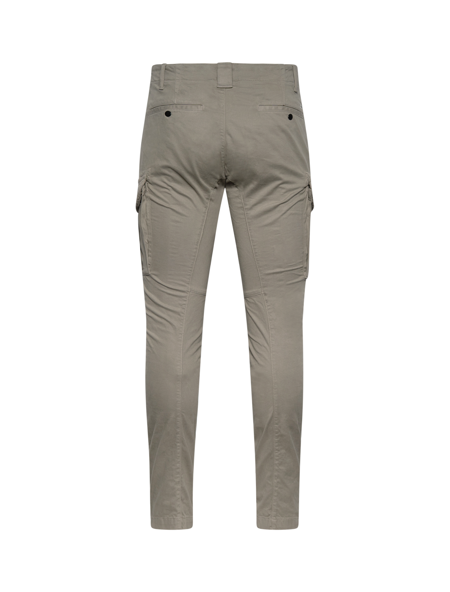 Stretch sateen cargo trousers