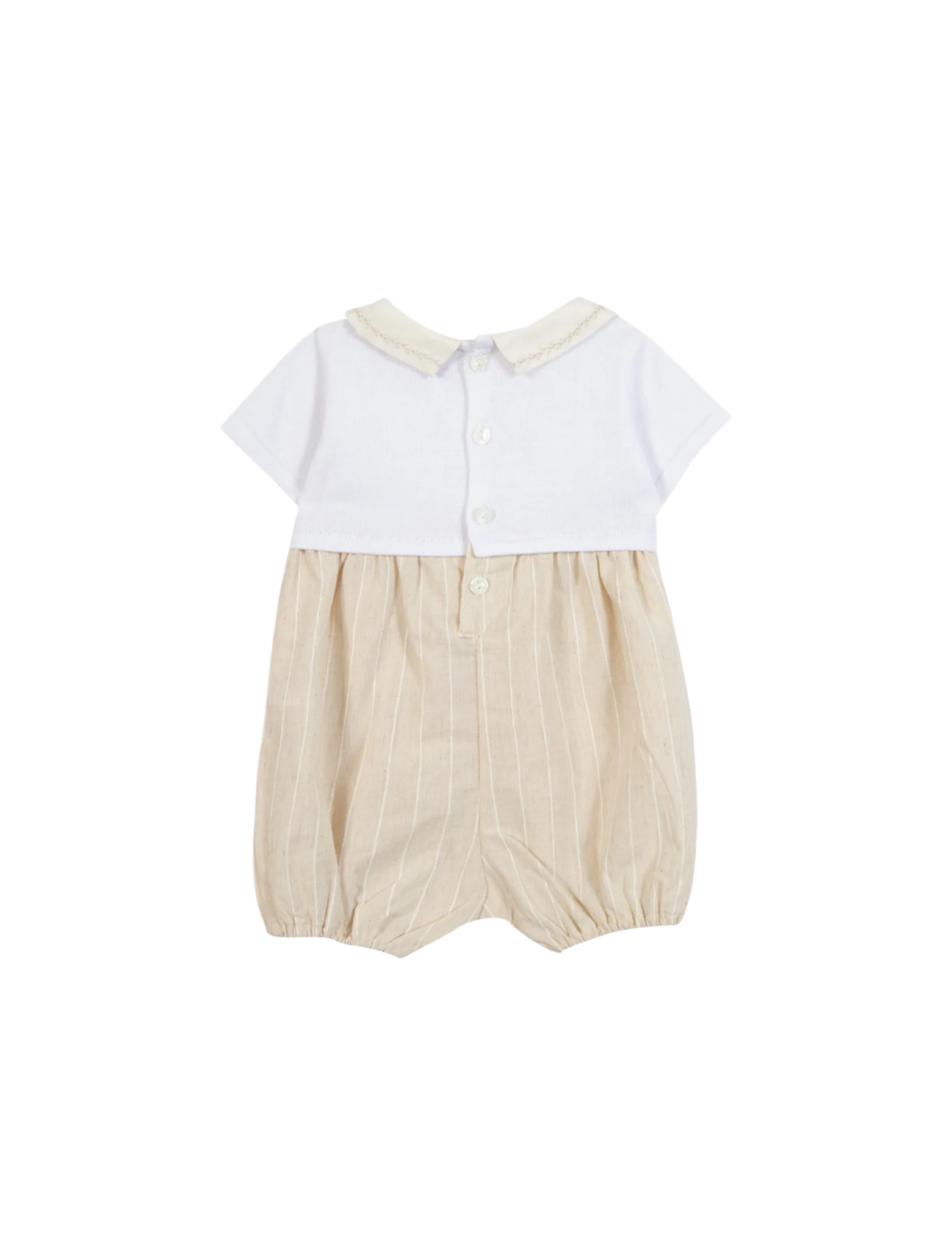 Stripes cotton jumpsuit