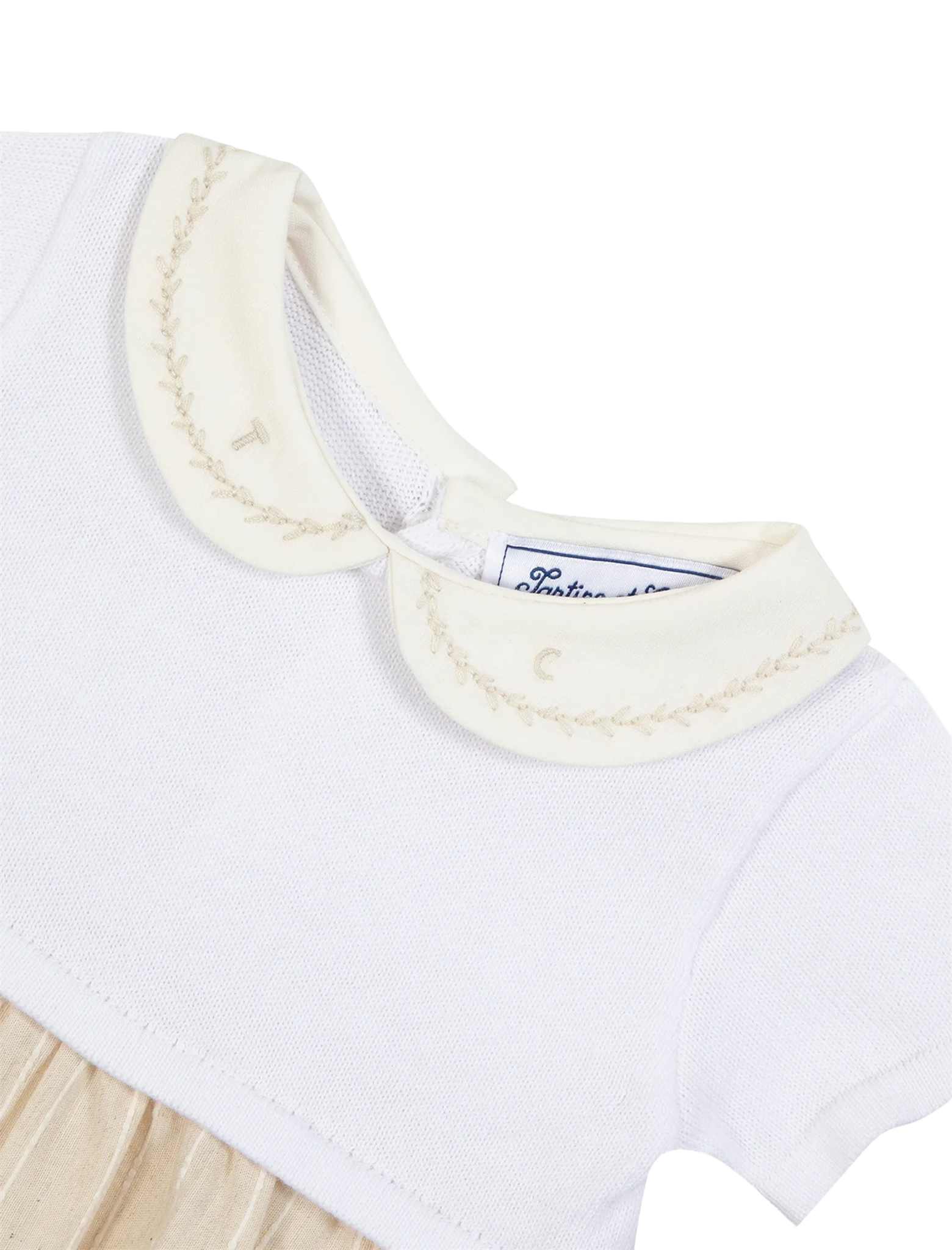 Stripes cotton jumpsuit