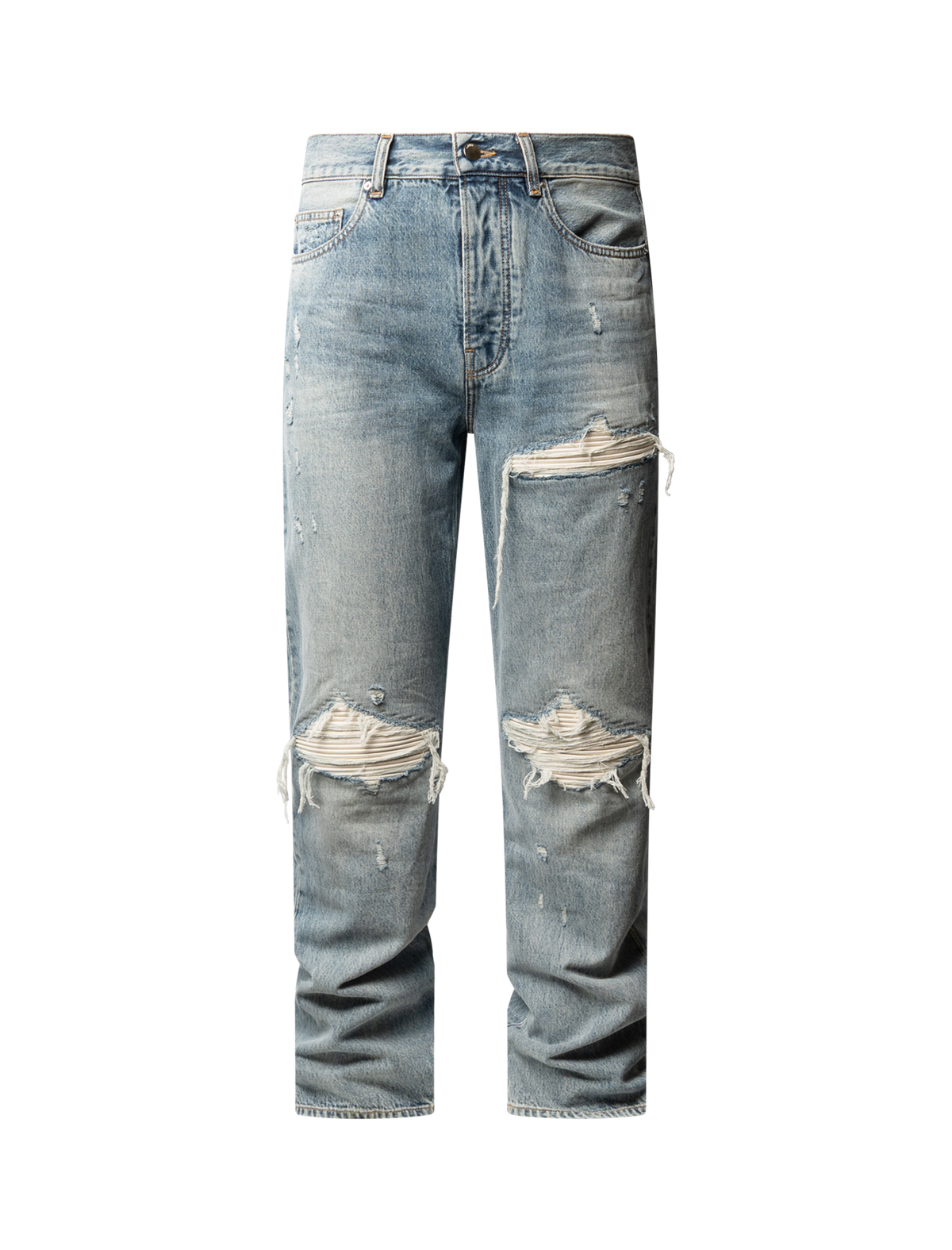 Suede straight MX1 jeans