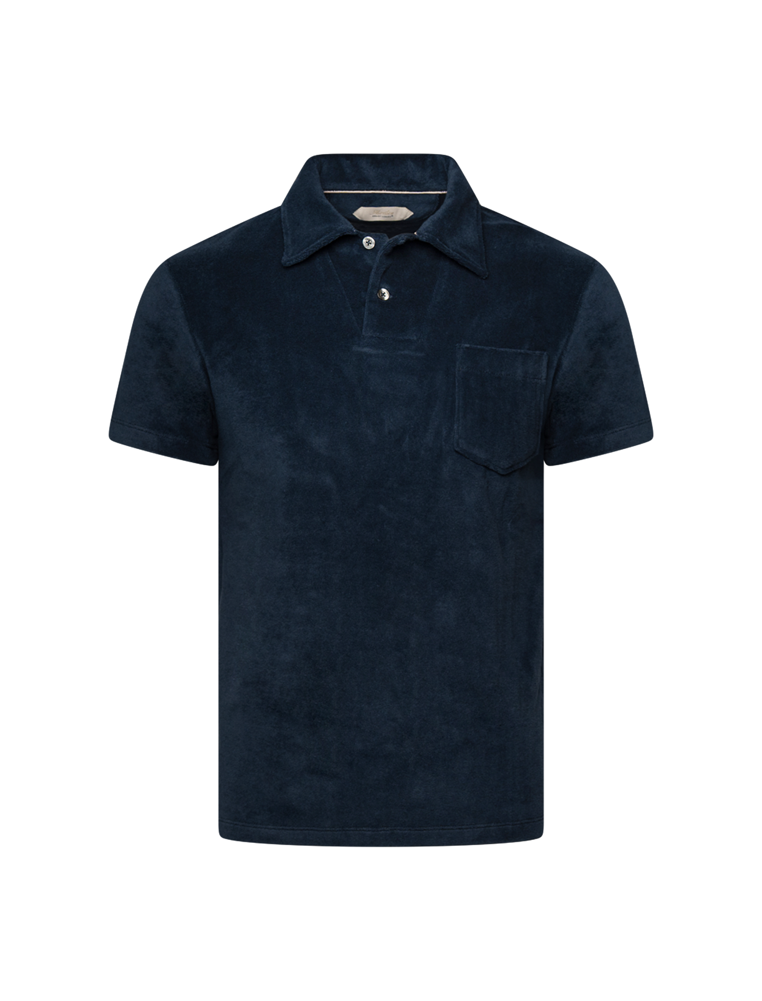 Terry towelling polo shirt