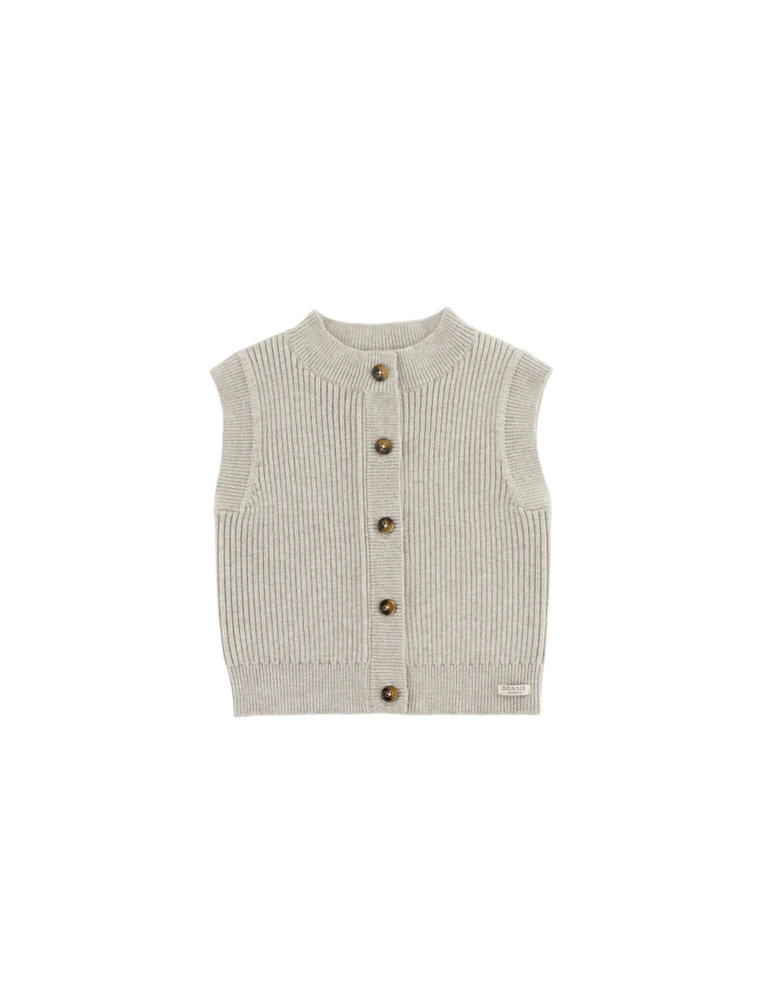 Tjitske knitted waitscoat vest