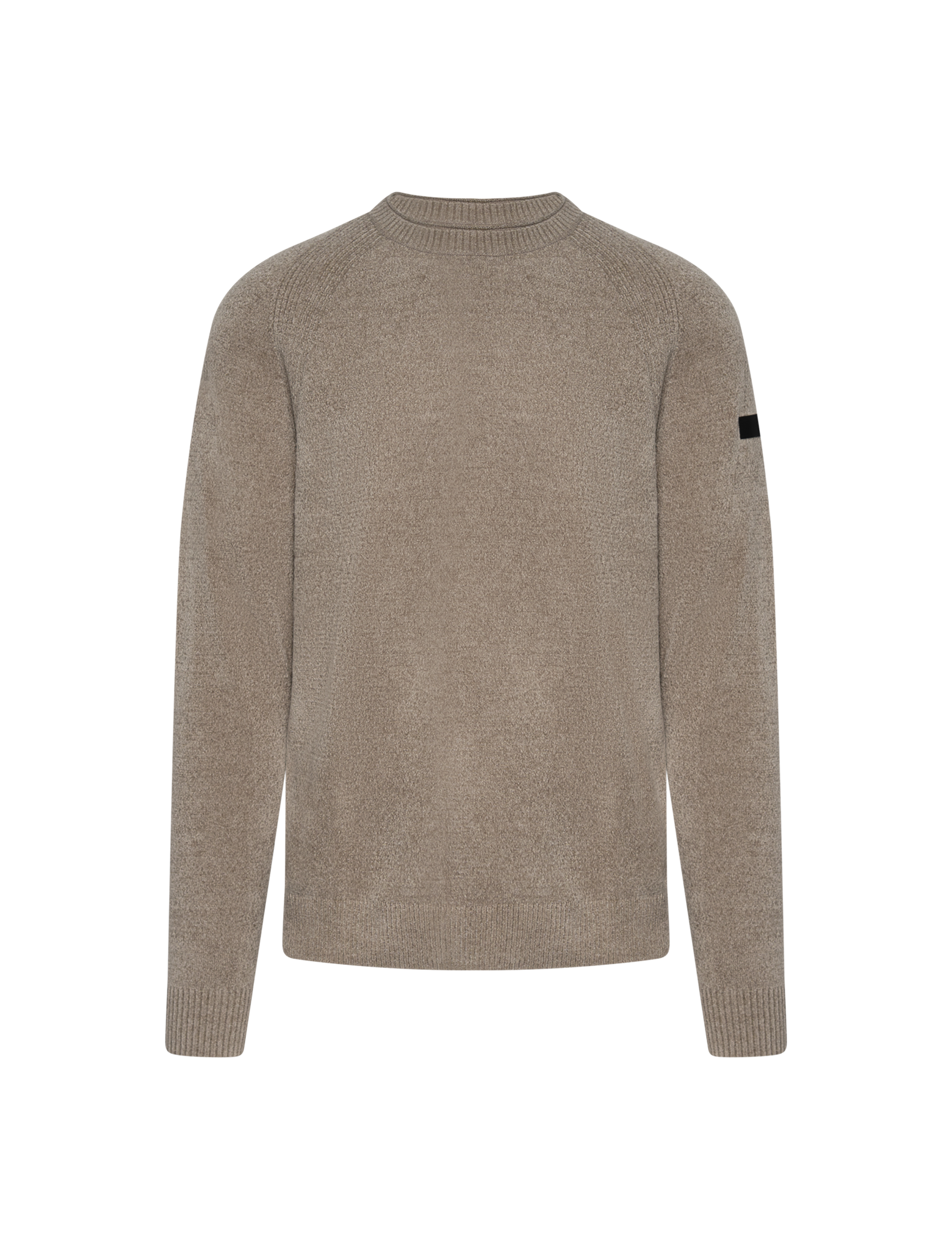 Velvet crewneck knitwear