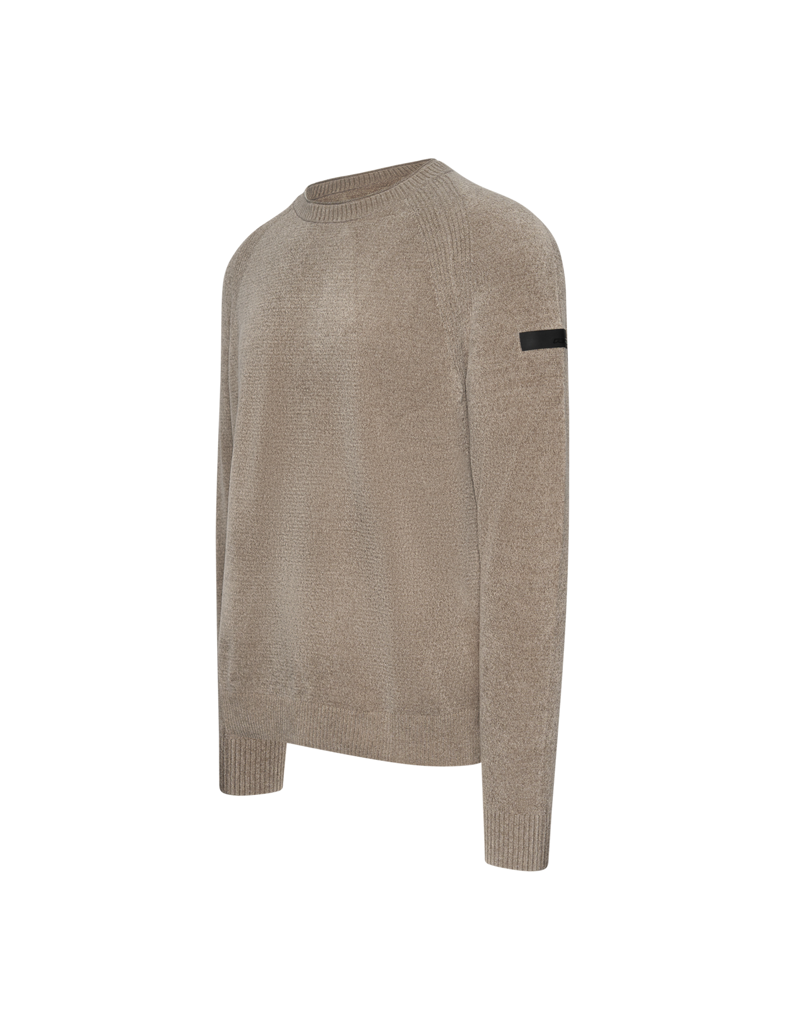 Velvet crewneck knitwear