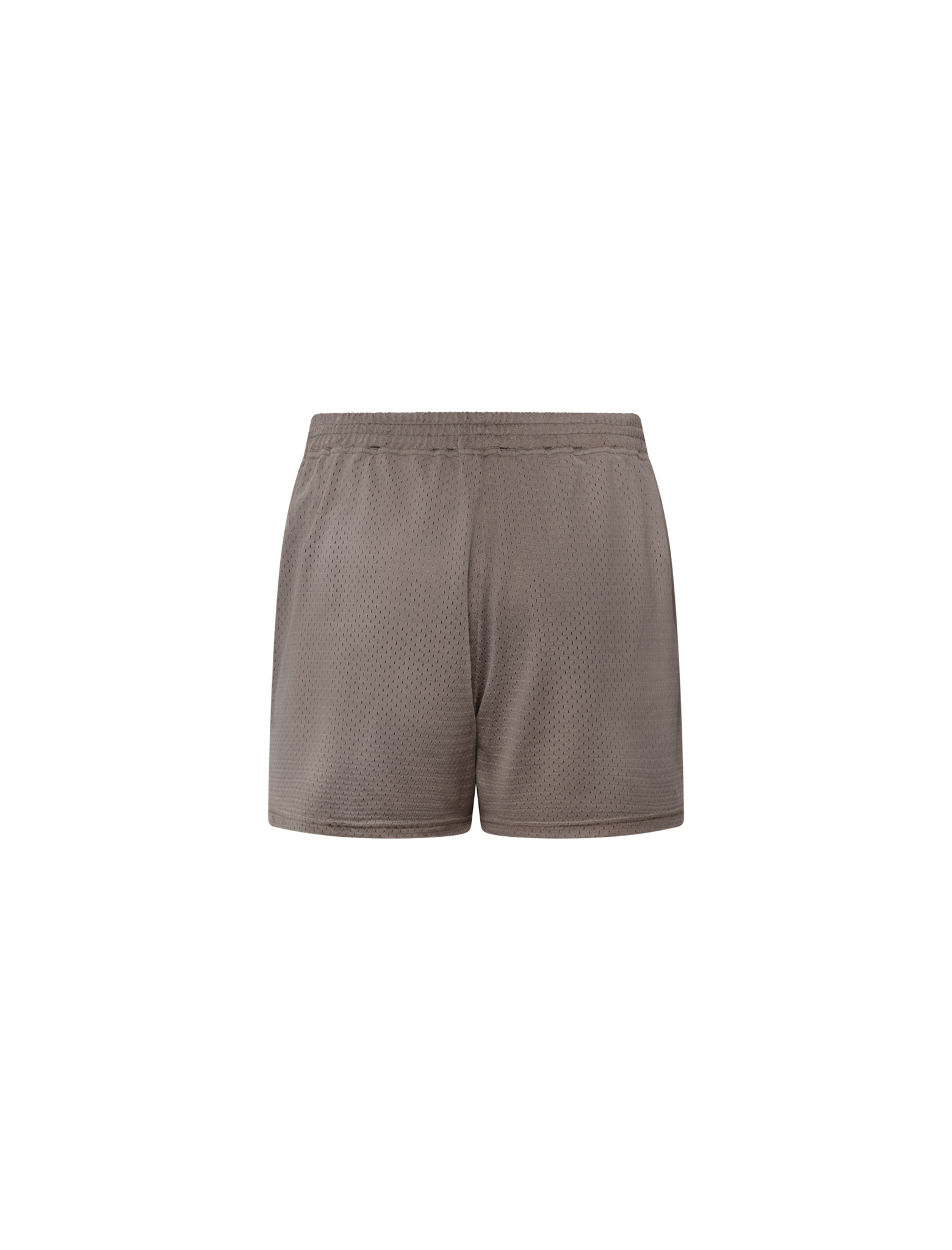 Washed mesh shorts