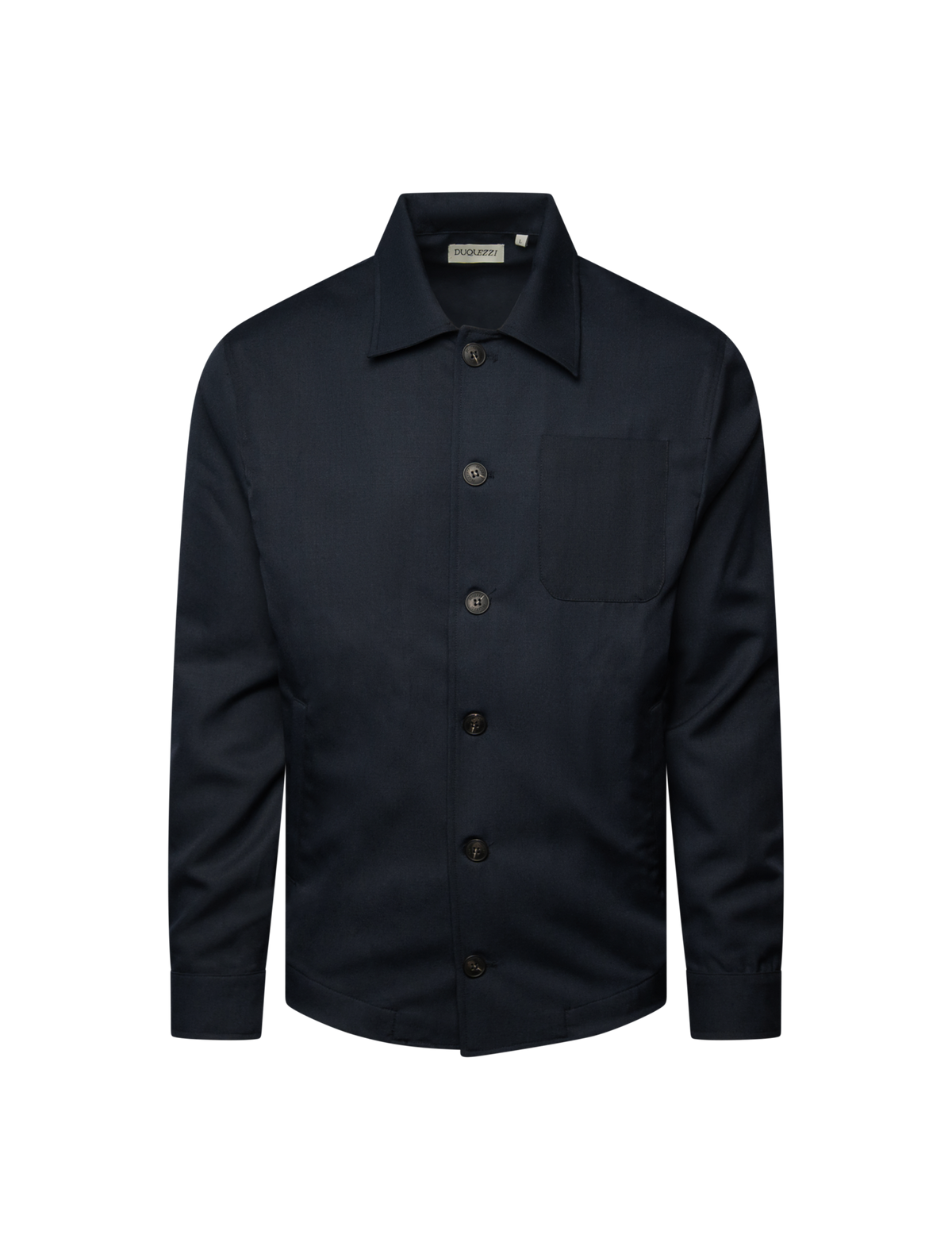Wool blend classic overshirt