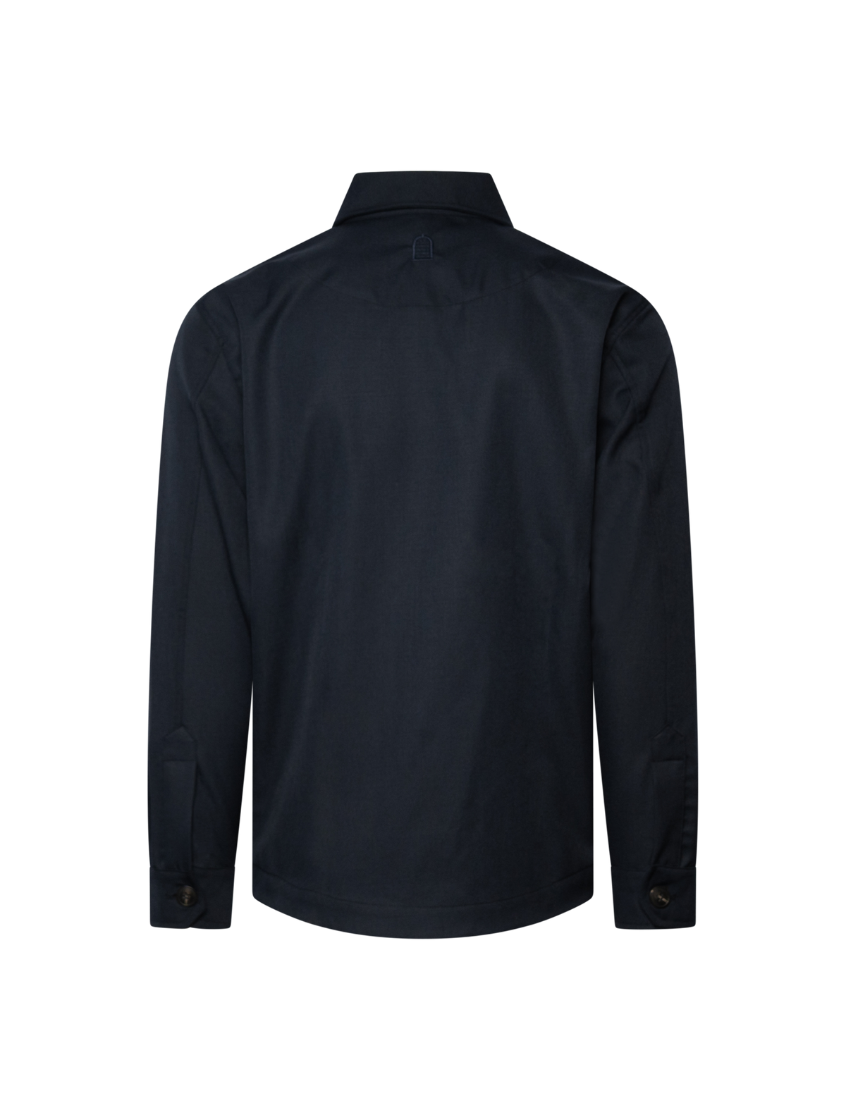 Wool blend classic overshirt