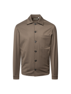 Wool blend overshirt
