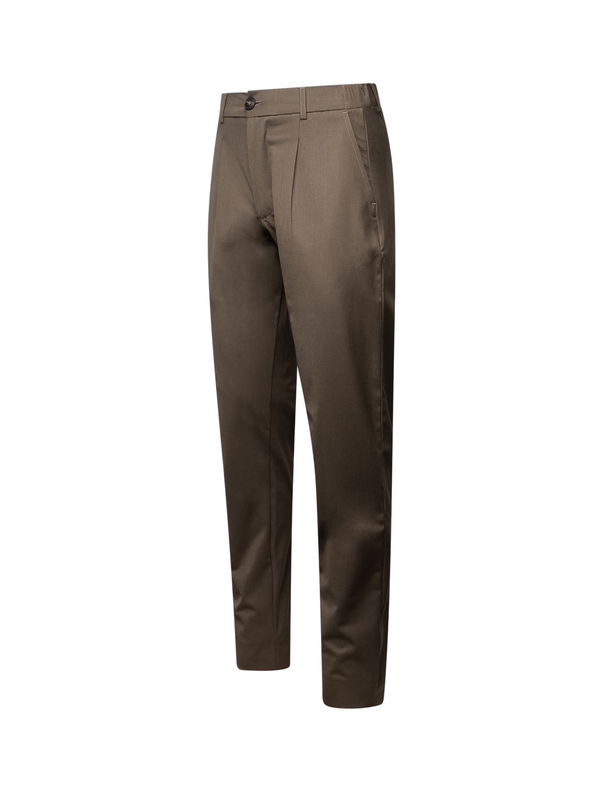 Wool blend trousers