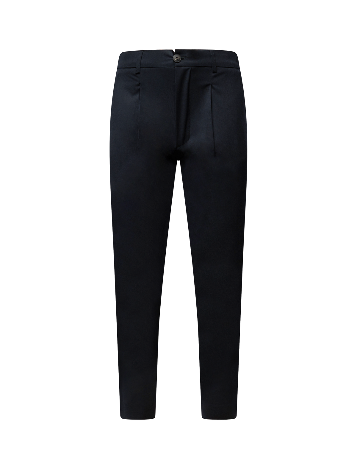 Wool blend trousers