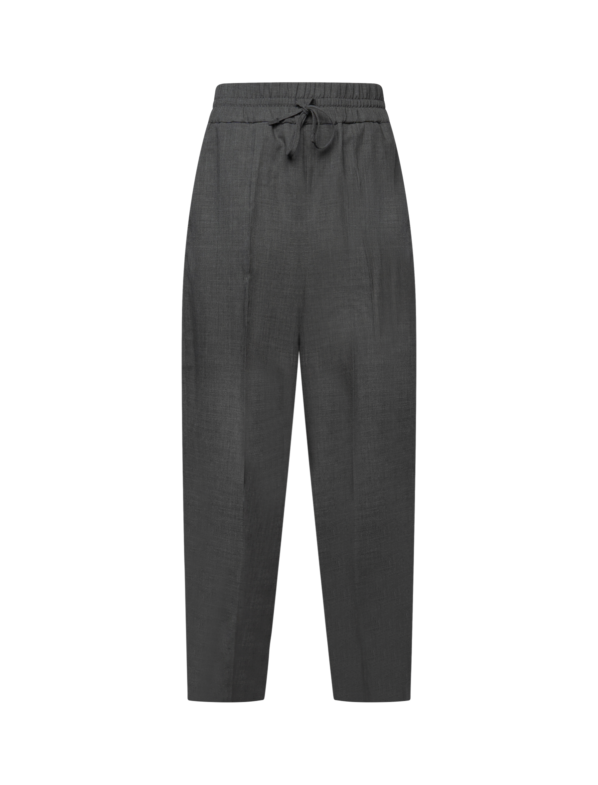 Wool elasticated waist trouser
