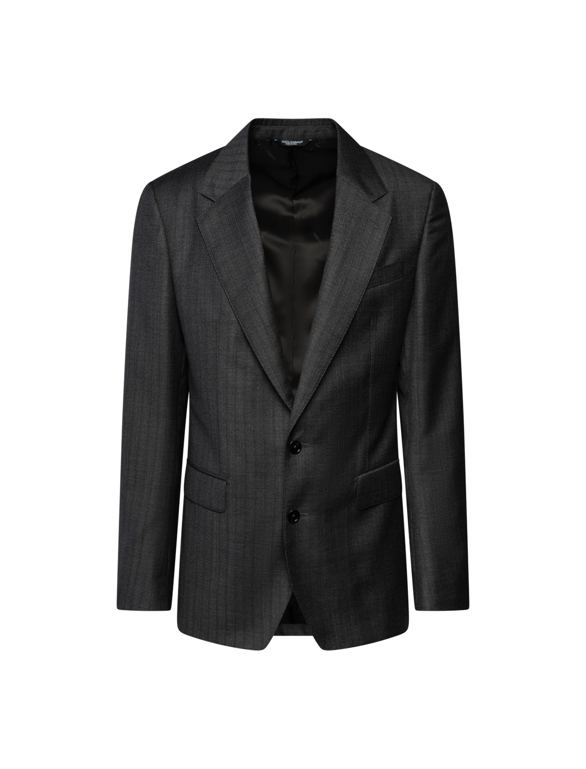 Wool single breasted jacket