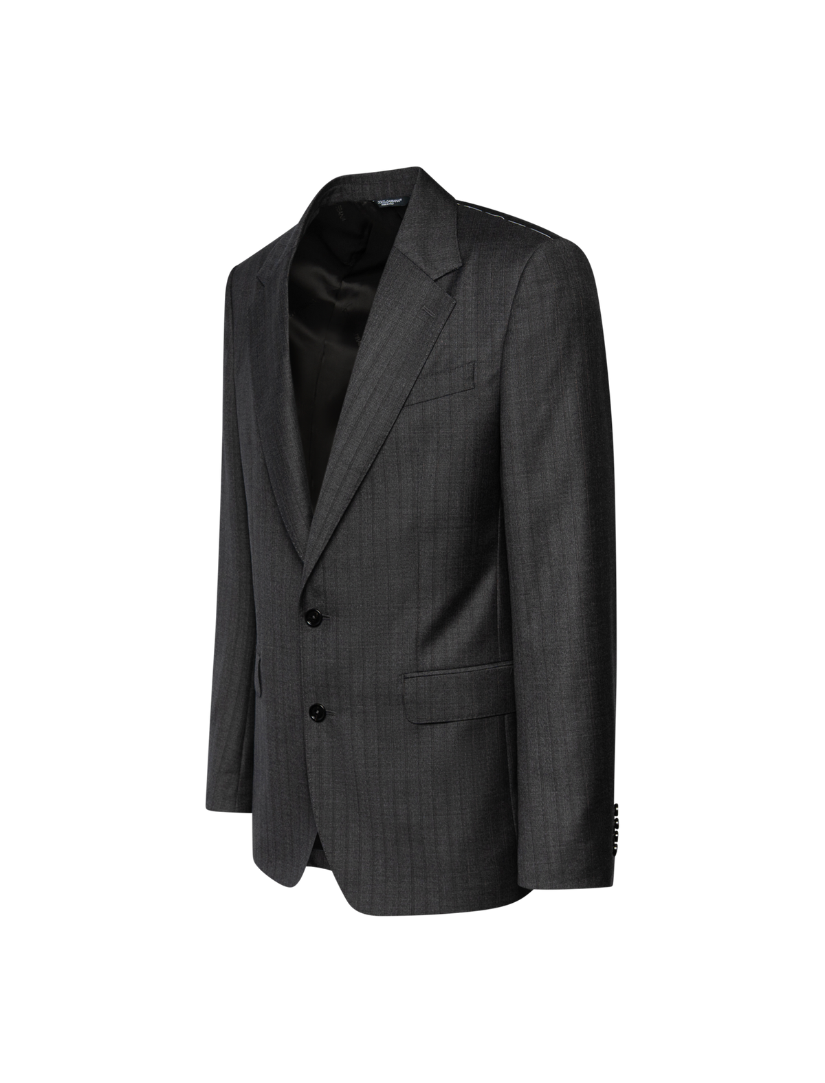 Wool single breasted jacket