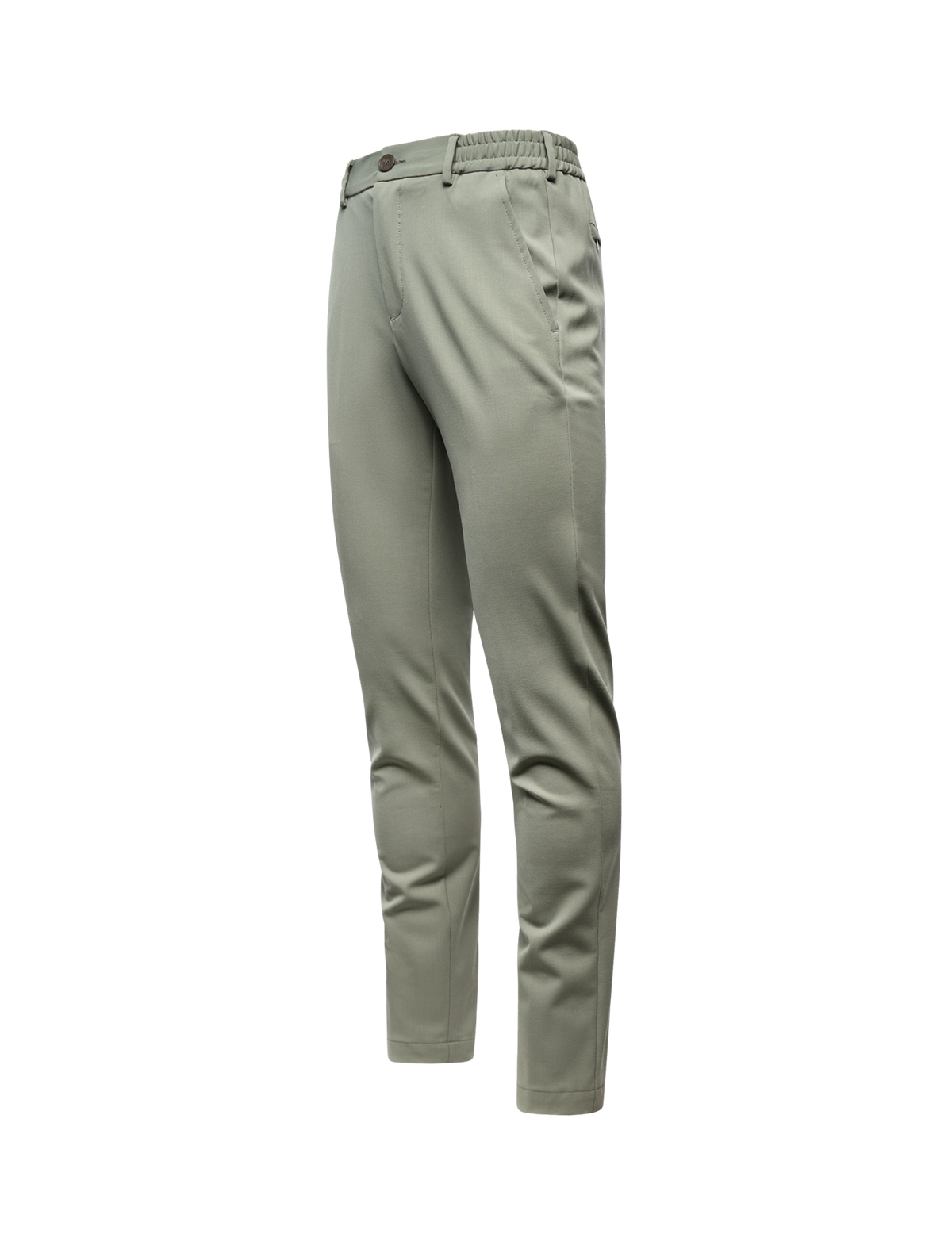 Wool stretch tapered trouser