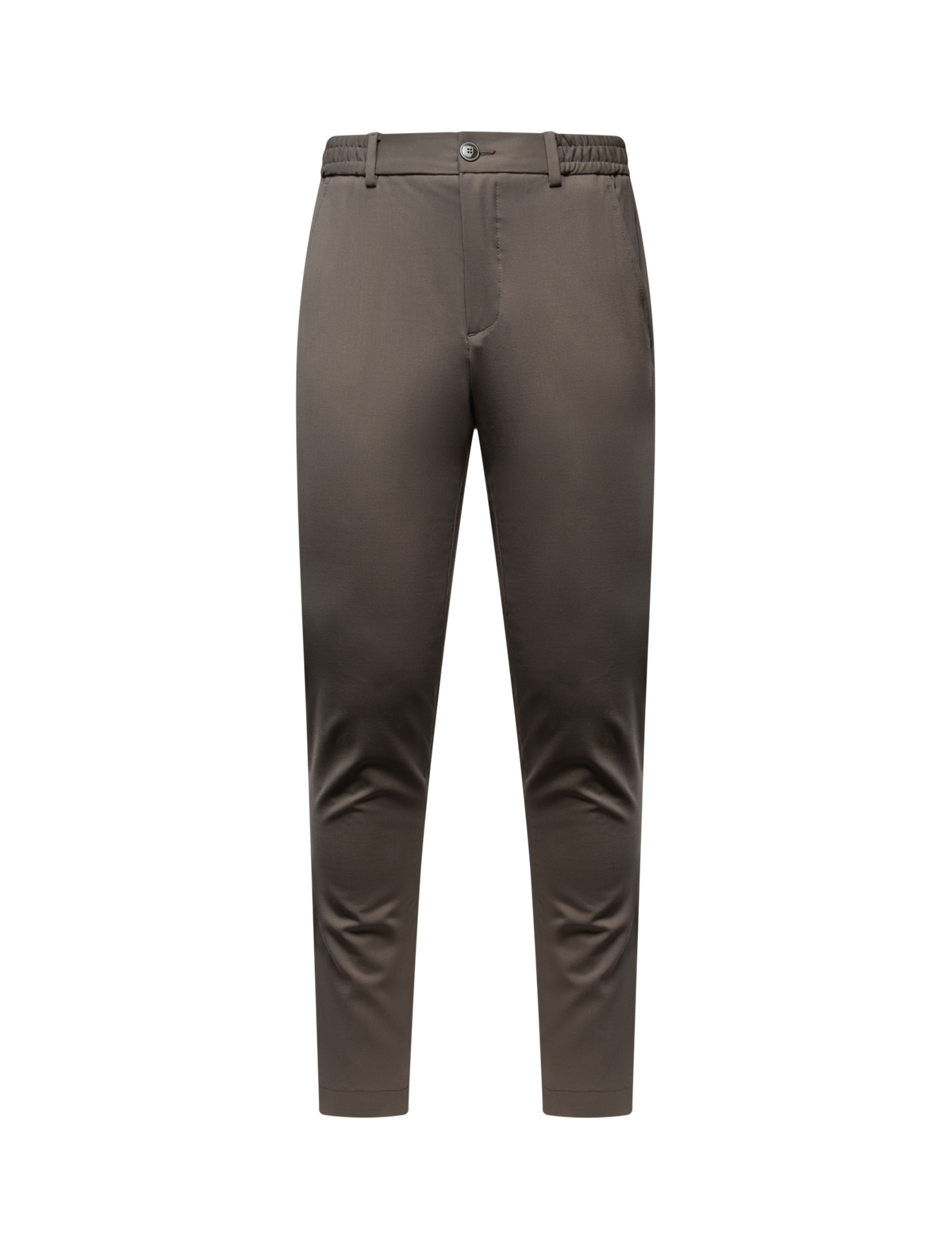 Wool stretch tapered trouser