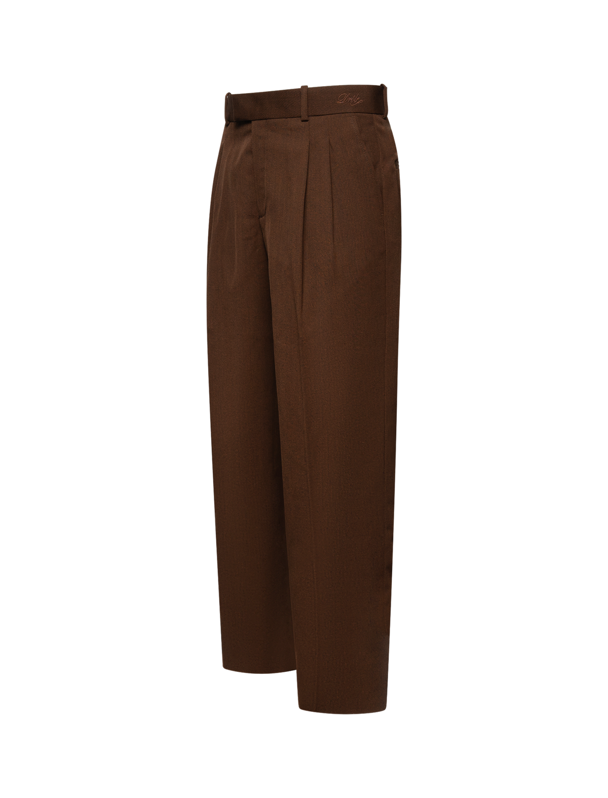 Wool twill golfer pants
