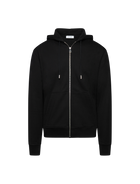 Photographic print zip hoodie