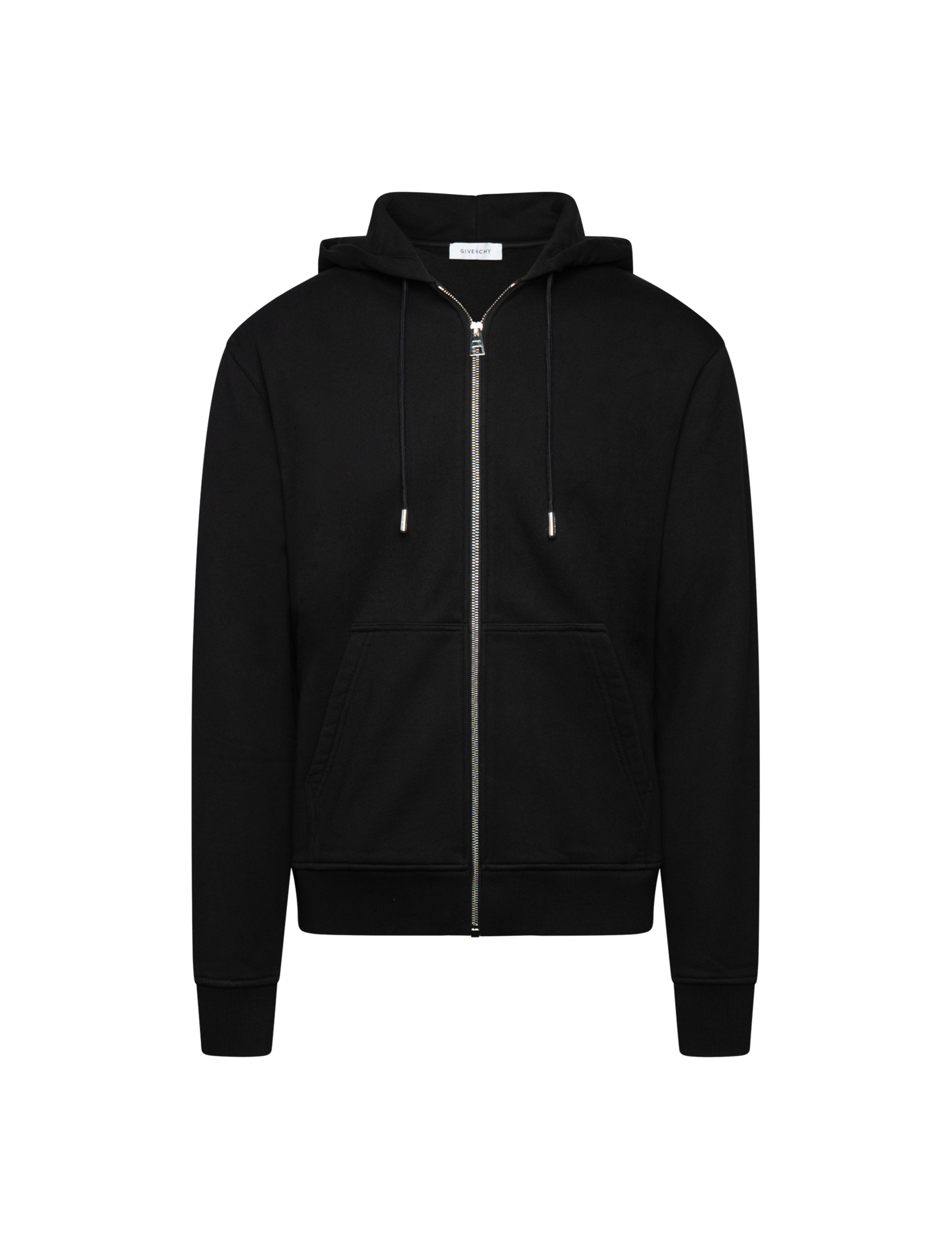 Photographic print zip hoodie