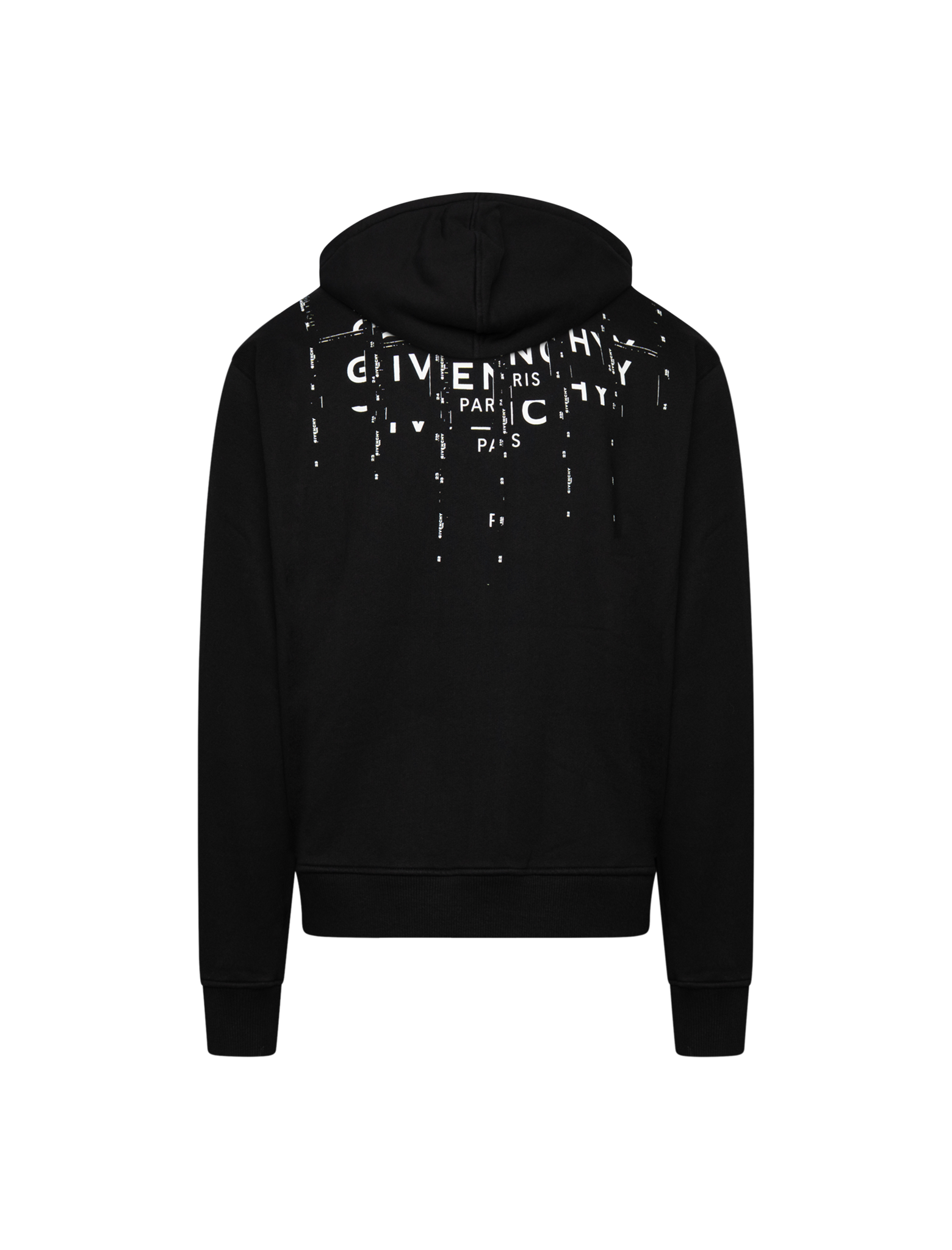 Photographic print zip hoodie