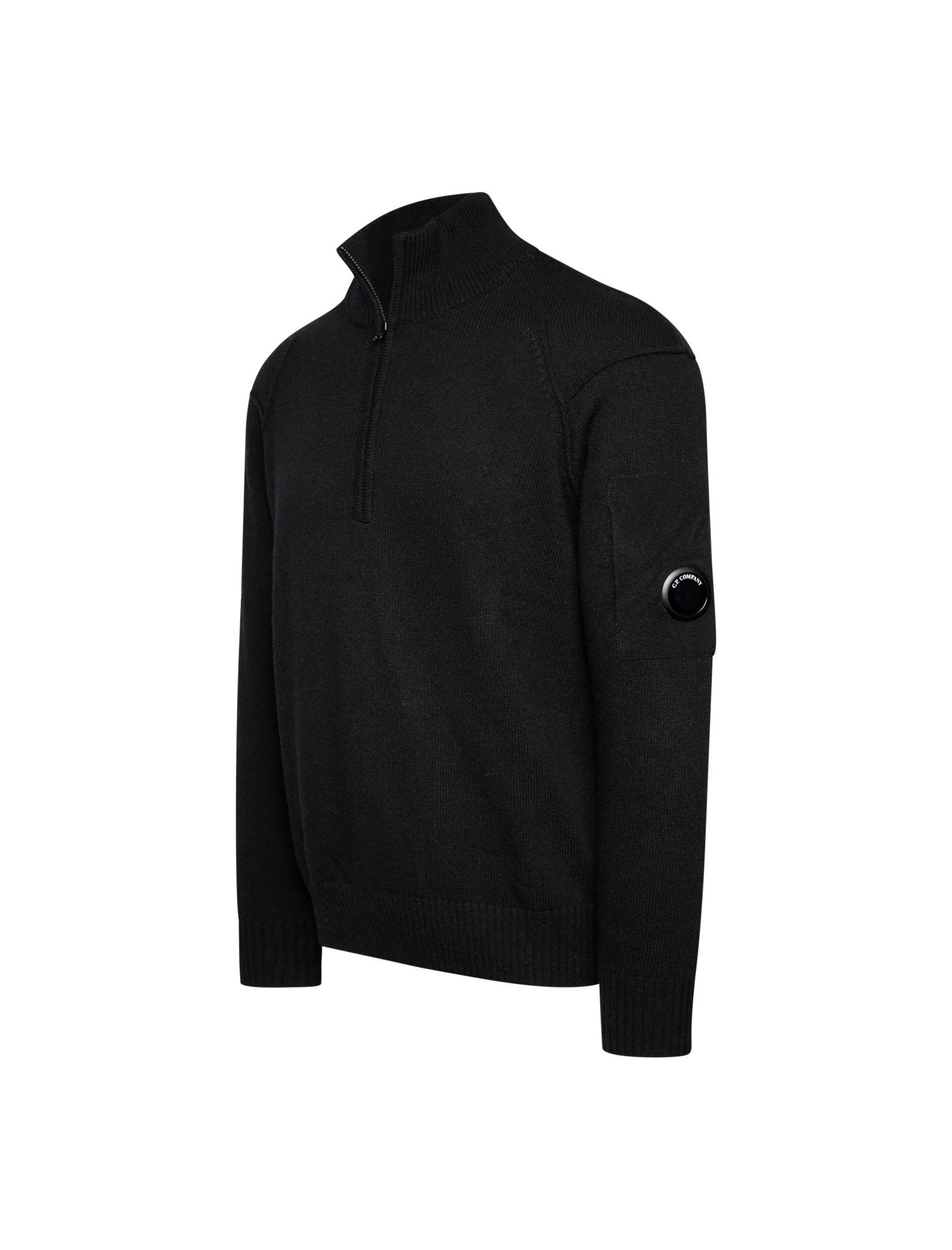 Zipped lambswool knitwear